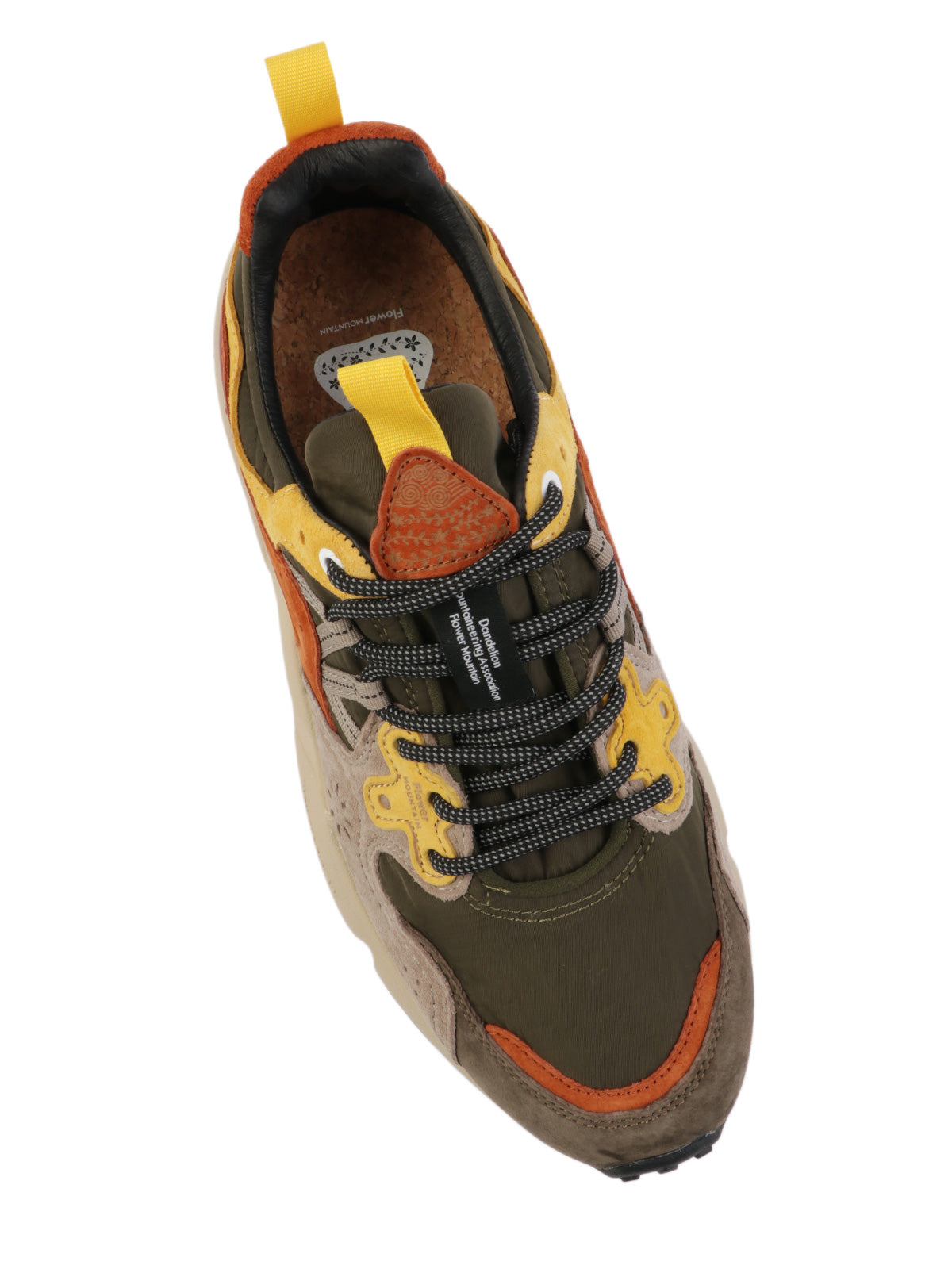 Flower Mountain Sneakers Basse Yamano da Uomo – Grigio