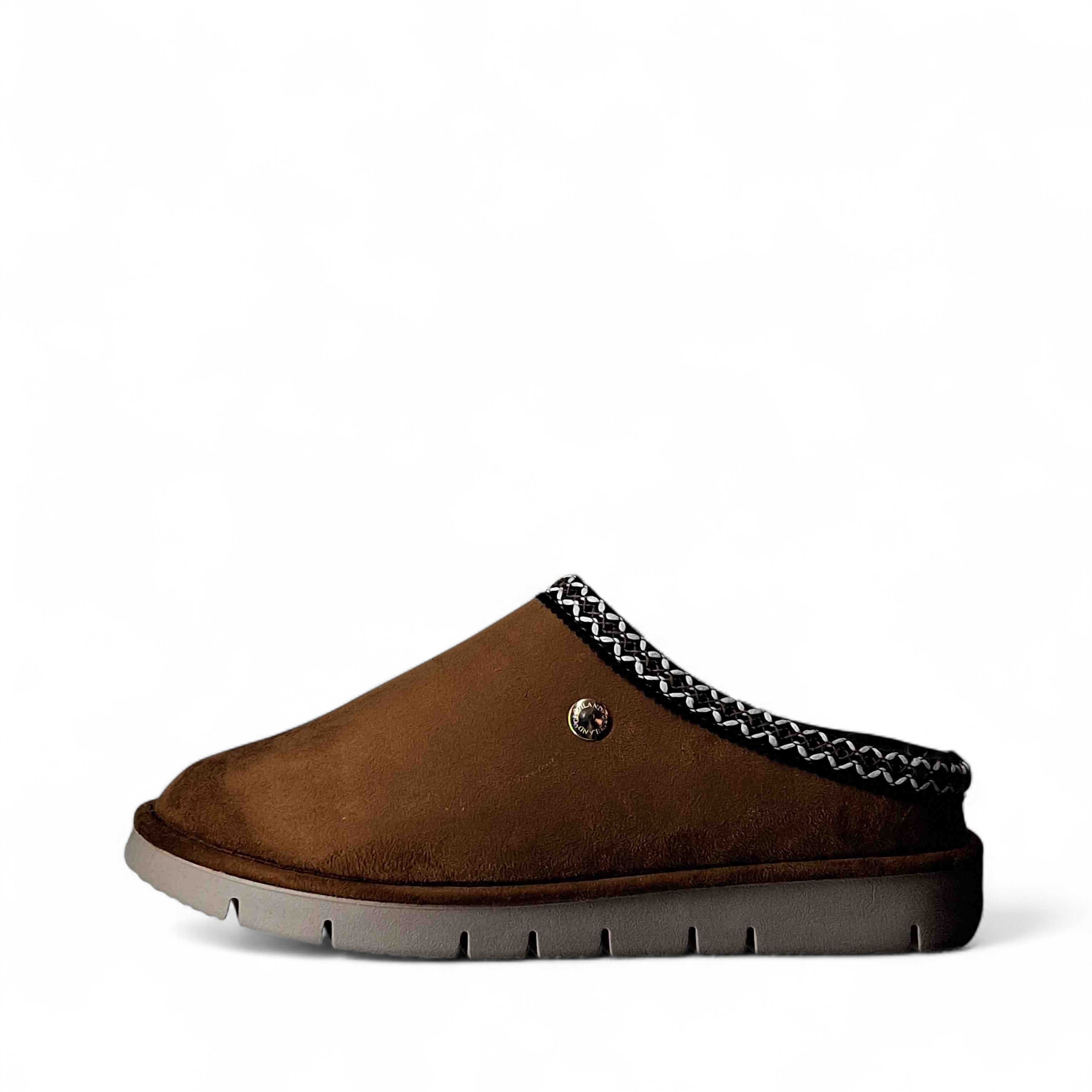 Grunland Pantofole Chiuse Ci da Donna – Cuoio