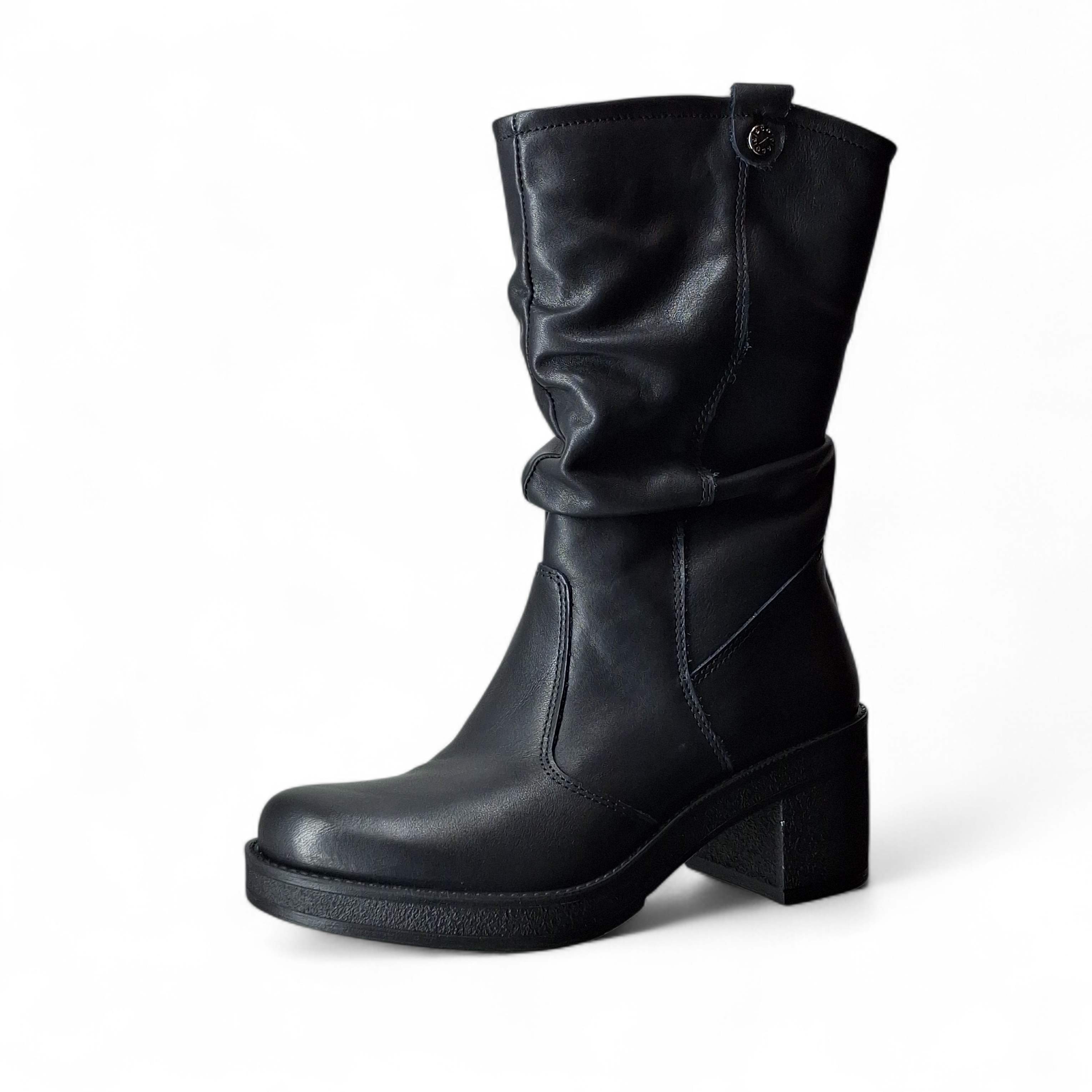 Igi&Co Stivali con Tacco da Donna – Nero