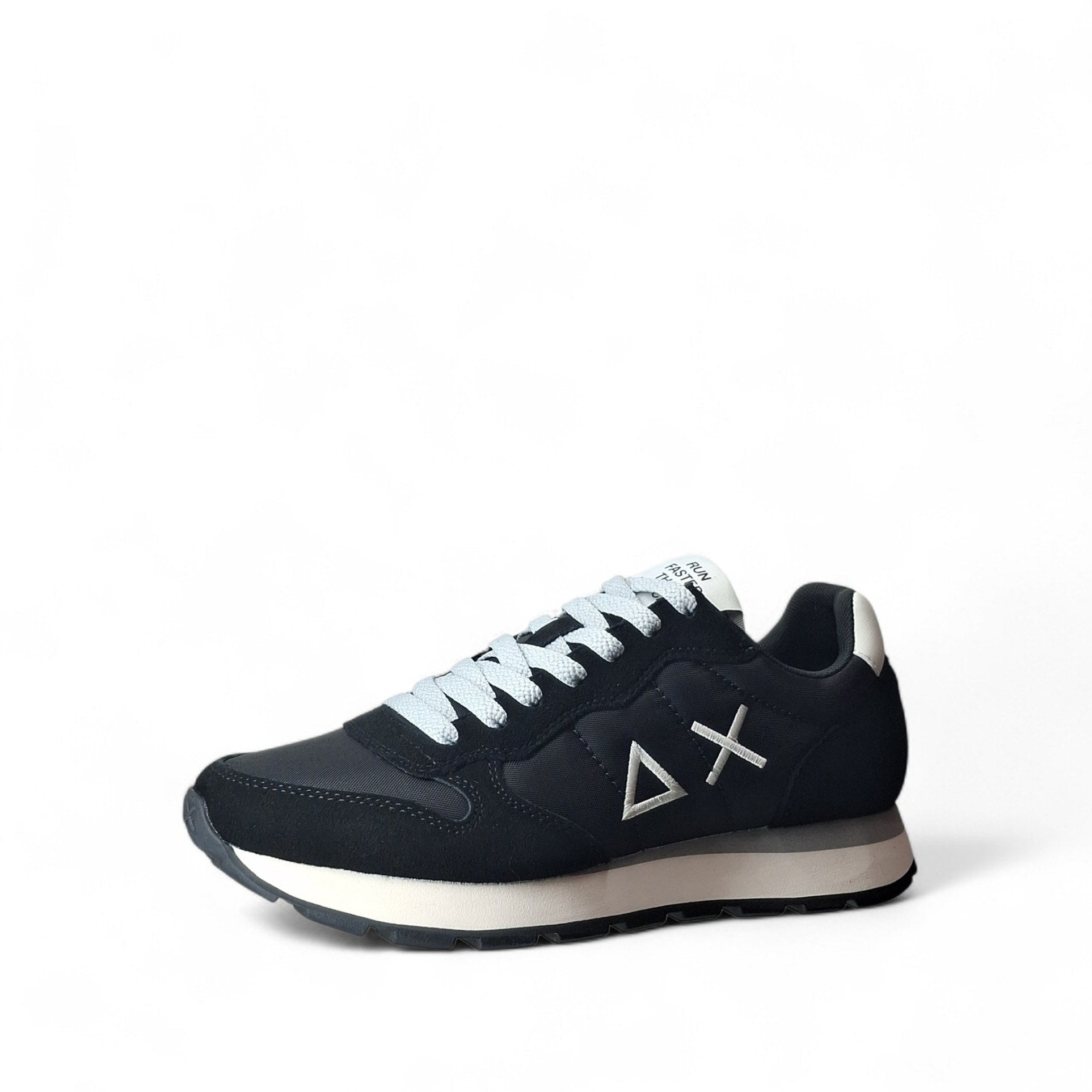 Sun68 Tom Solid Sneakers Basse da Uomo – Nero - BZ36101 NERO