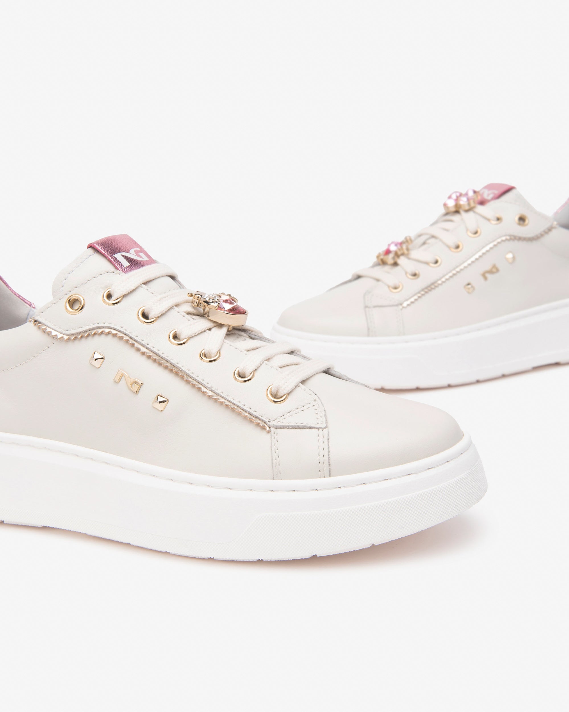 Nero Giardini Sneakers Basse da Donna – Beige