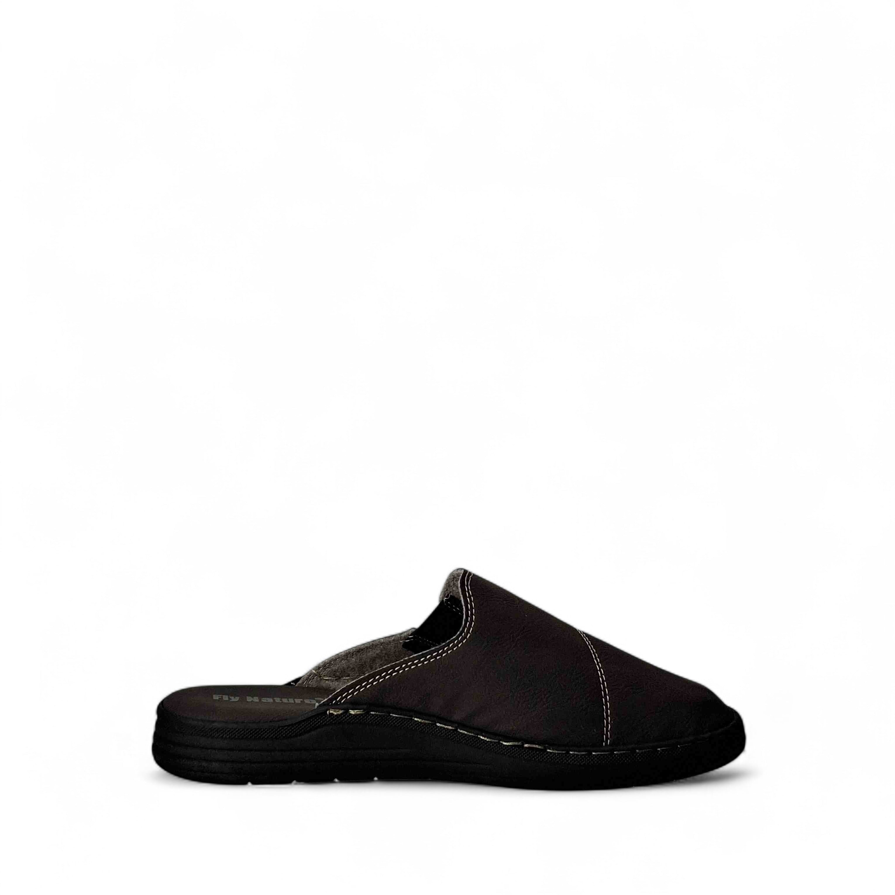 Flynature Natur Pantofole Chiuse da Uomo – Marrone - 32_S