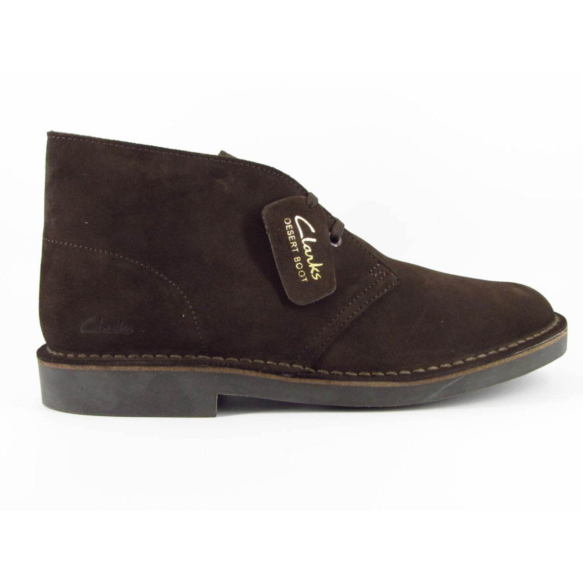 Clarks Stivaletti Stringati Desert Boot da Uomo – Marrone
