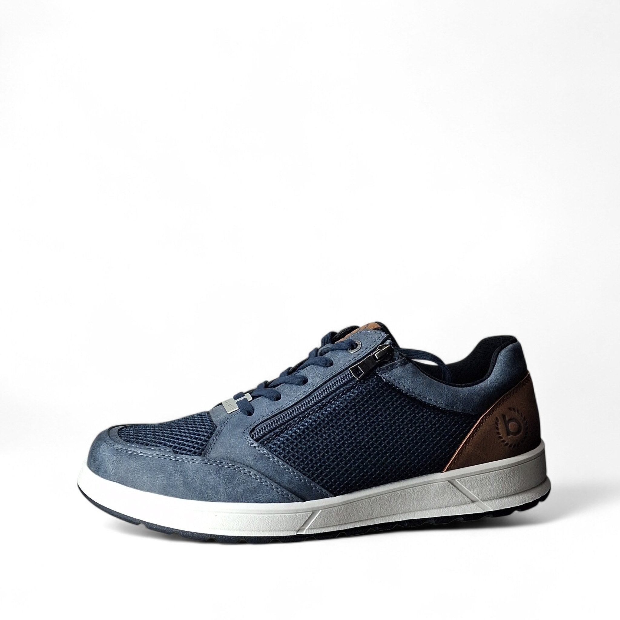 Bugatti Shoes Textile Scarpe Basse Stringate da Uomo – Blu - 331AFB056900