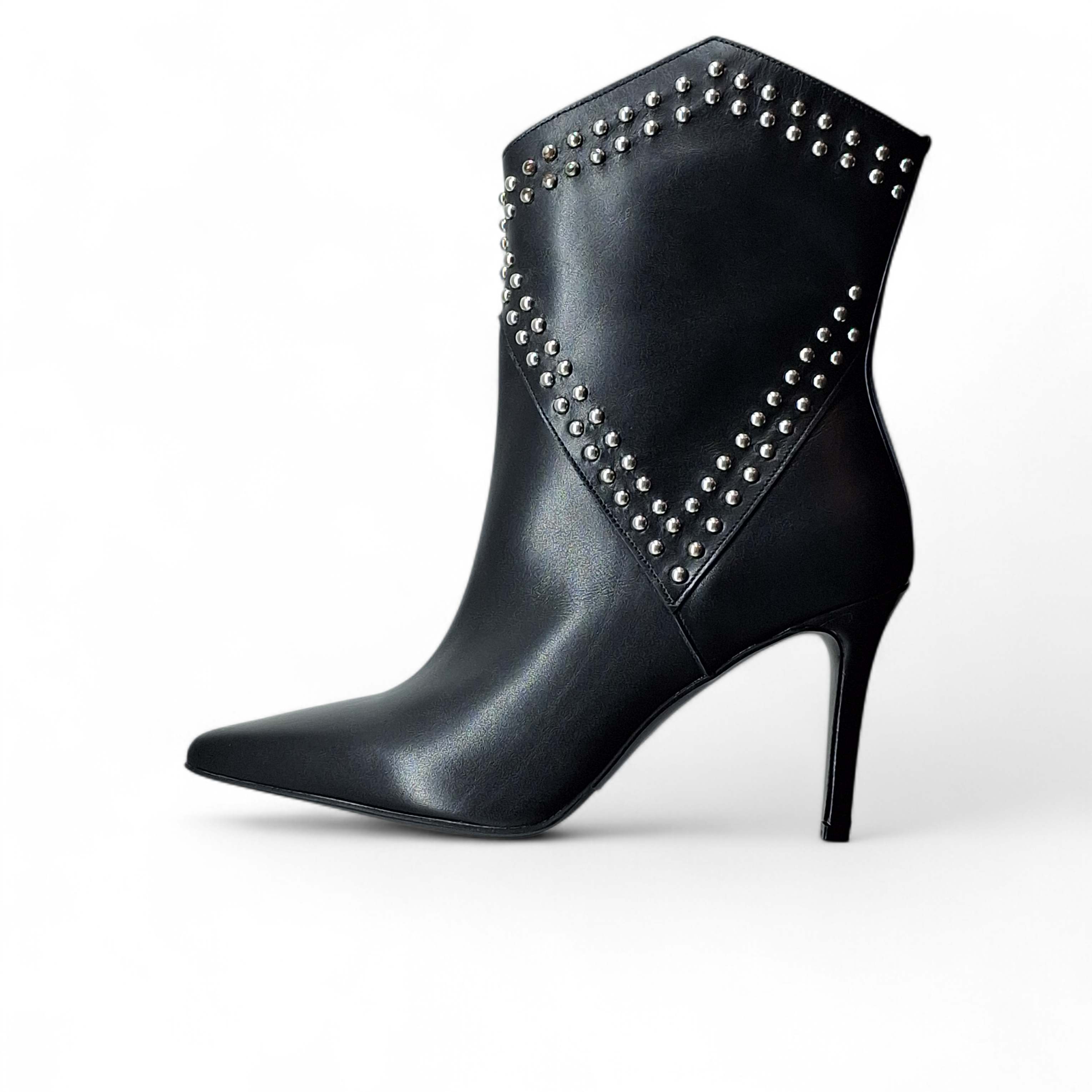 Albano Stivaletti con Tacco da Donna – Nero