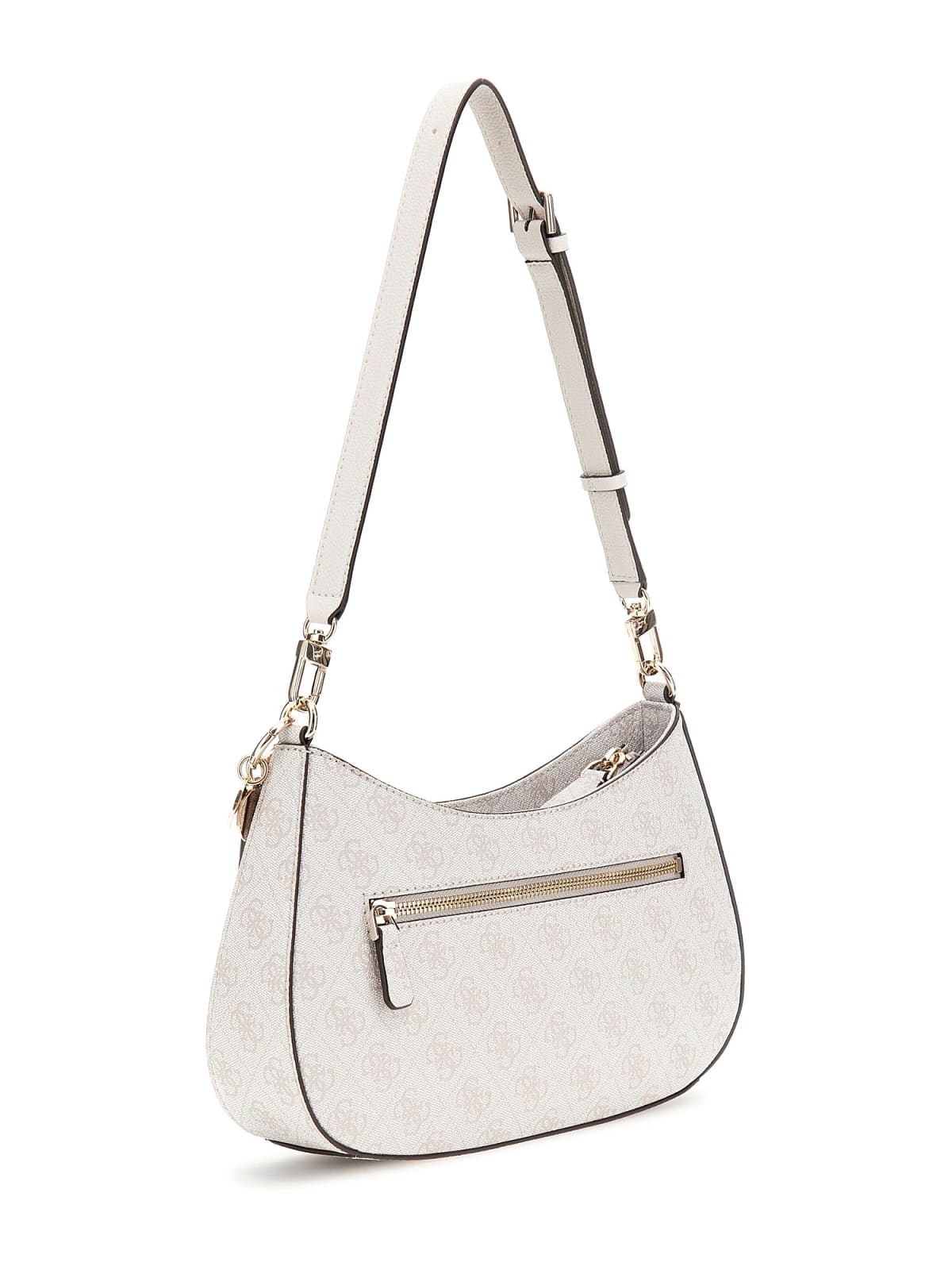 Guess Shopping Strutturate Noelle Top Zip Shoulder Bag da Donna – Multicolor