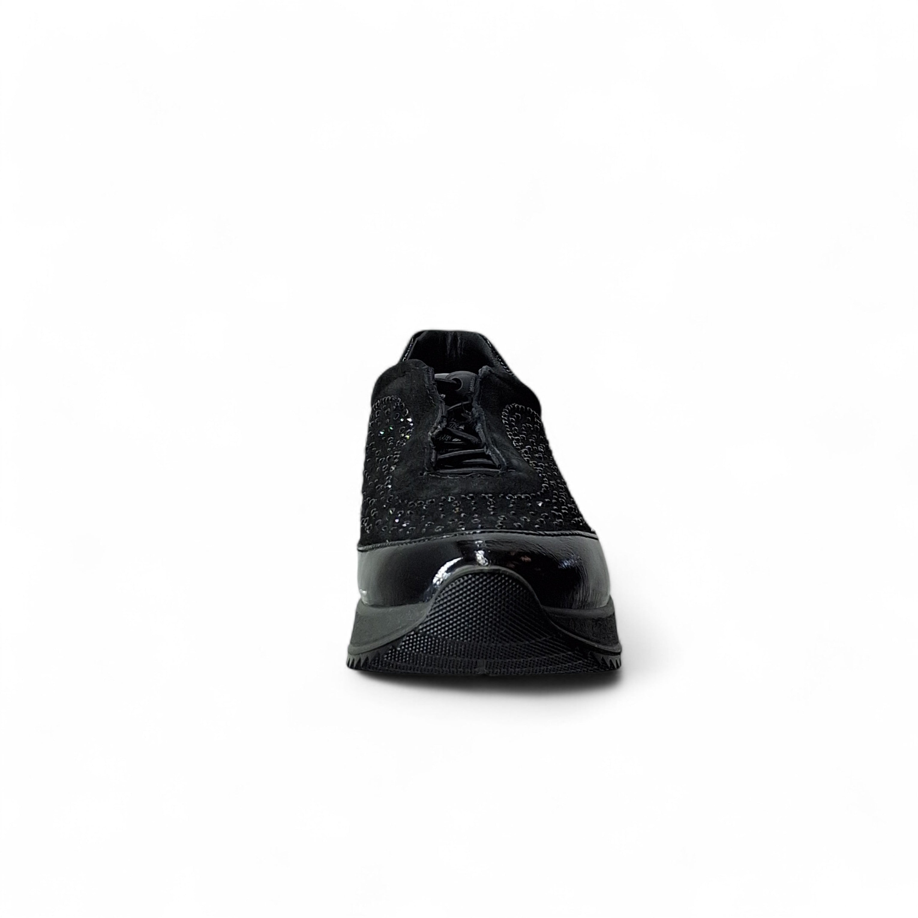 Enval Scarpe Basse Stringate da Donna – Nero - 6777600