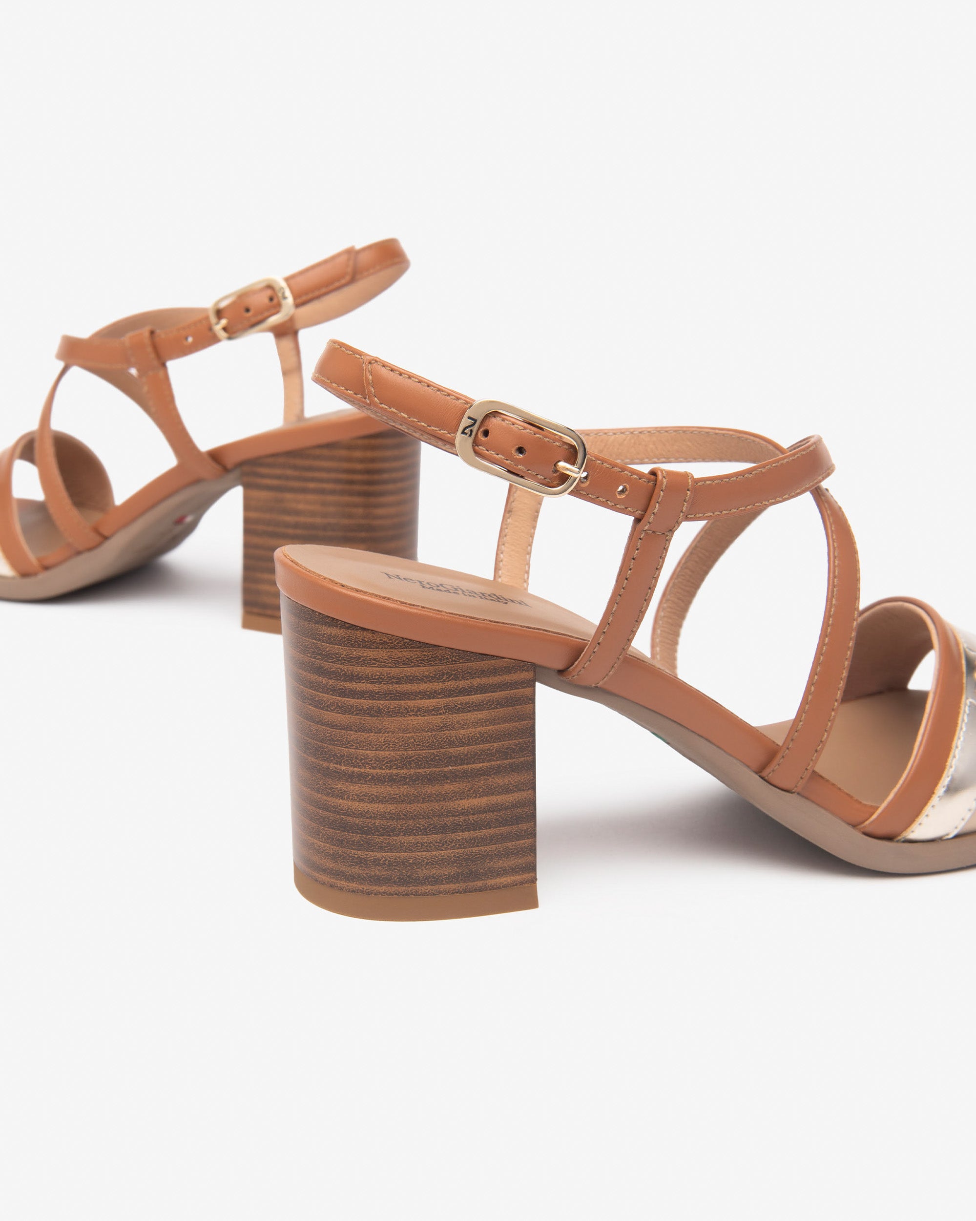 Nero Giardini Sandali con Tacco da Donna – Multicolor