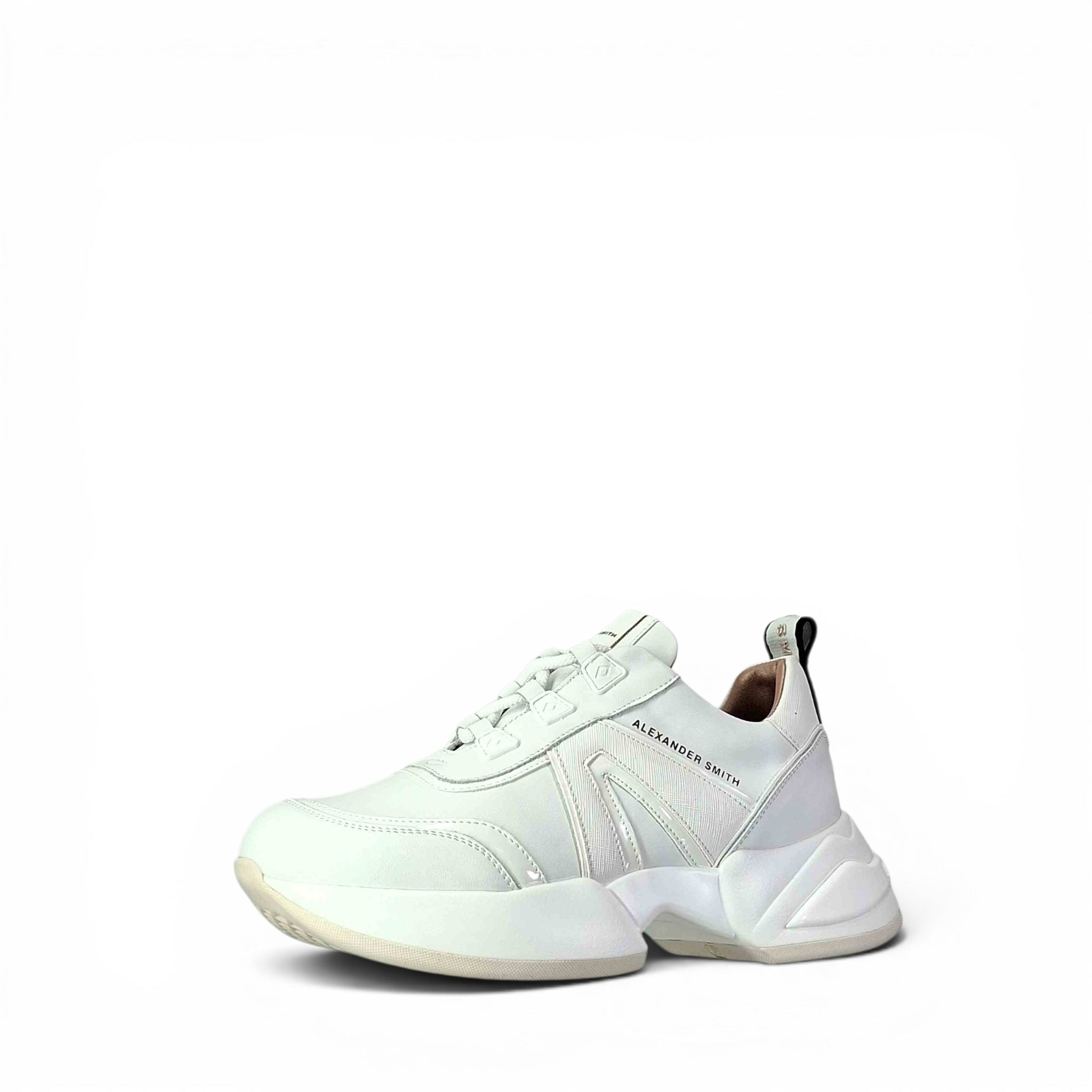 Alexander Smith Marble Woman Total White Sneakers Basse da Donna – ASBBMBW 1008 TWT