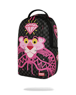 Sprayground Pink Panther Drippy Diamonds Zaini Streetwear da Casual – Rosa - 910B8790NSZ