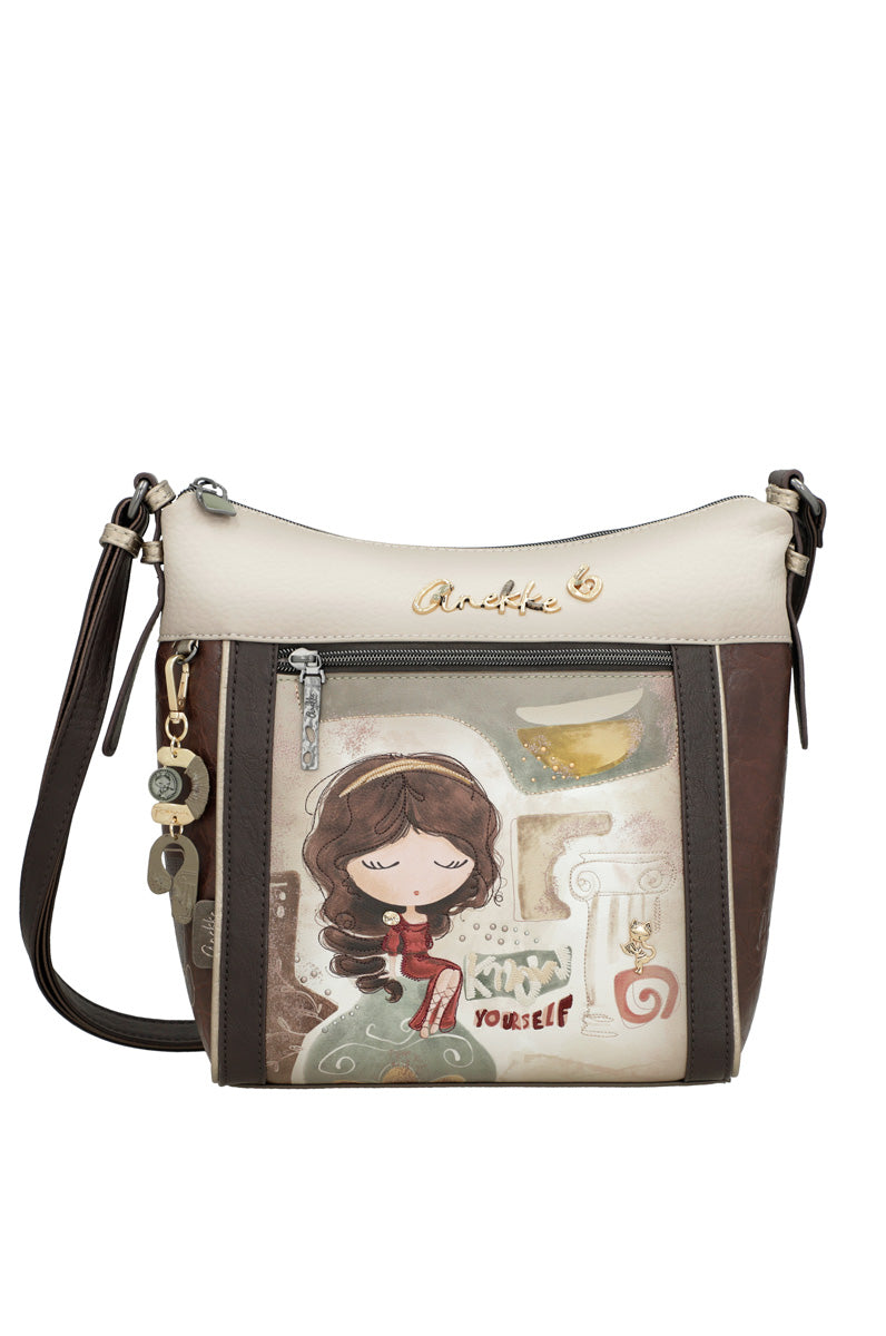 Anekke Bolso Bandolera . da Donna – Marrone - 42703-007