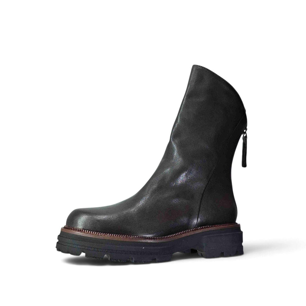 Mat 20 3270 West Caffe Stivaletti Senza Stringhe da Donna – 3270 WEST CAFFE