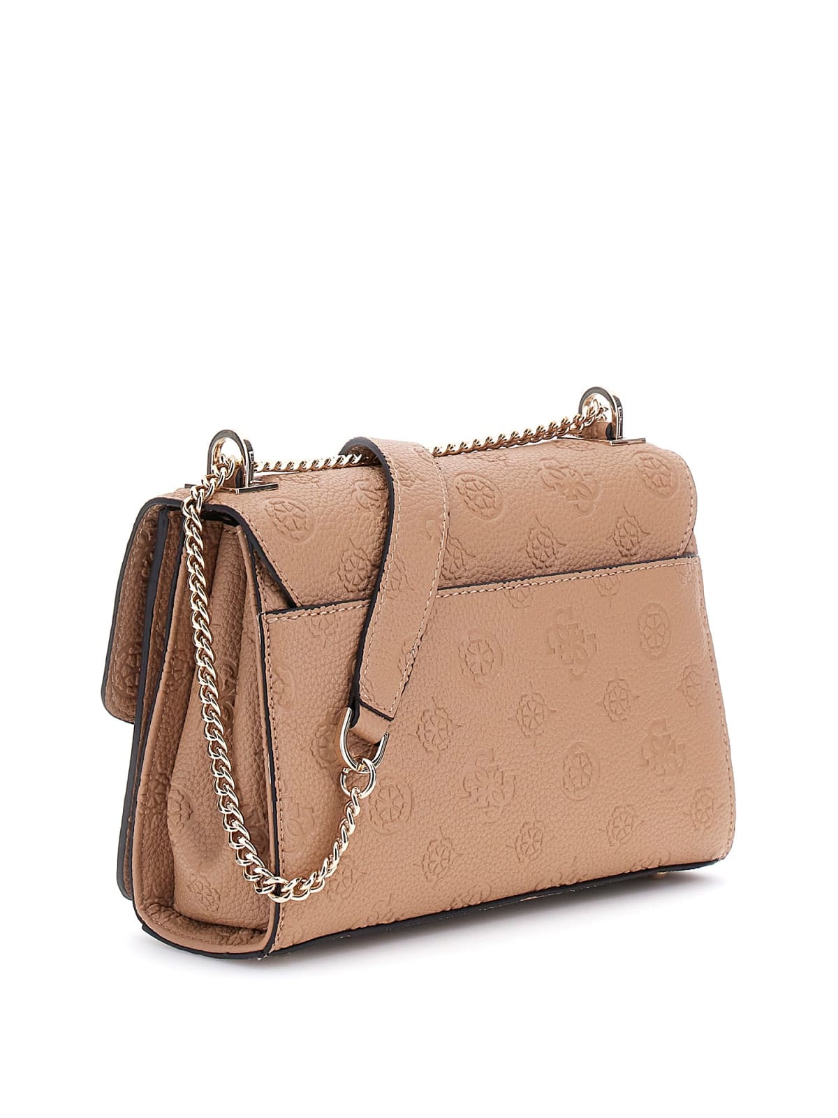 Guess Shopping Strutturate Cresidia Cnvrtble Xbody Flapl da Donna – Beige