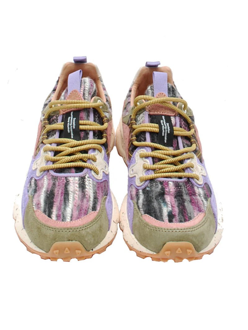 Flower Mountain Sneakers Basse Yamano da Donna – Marrone