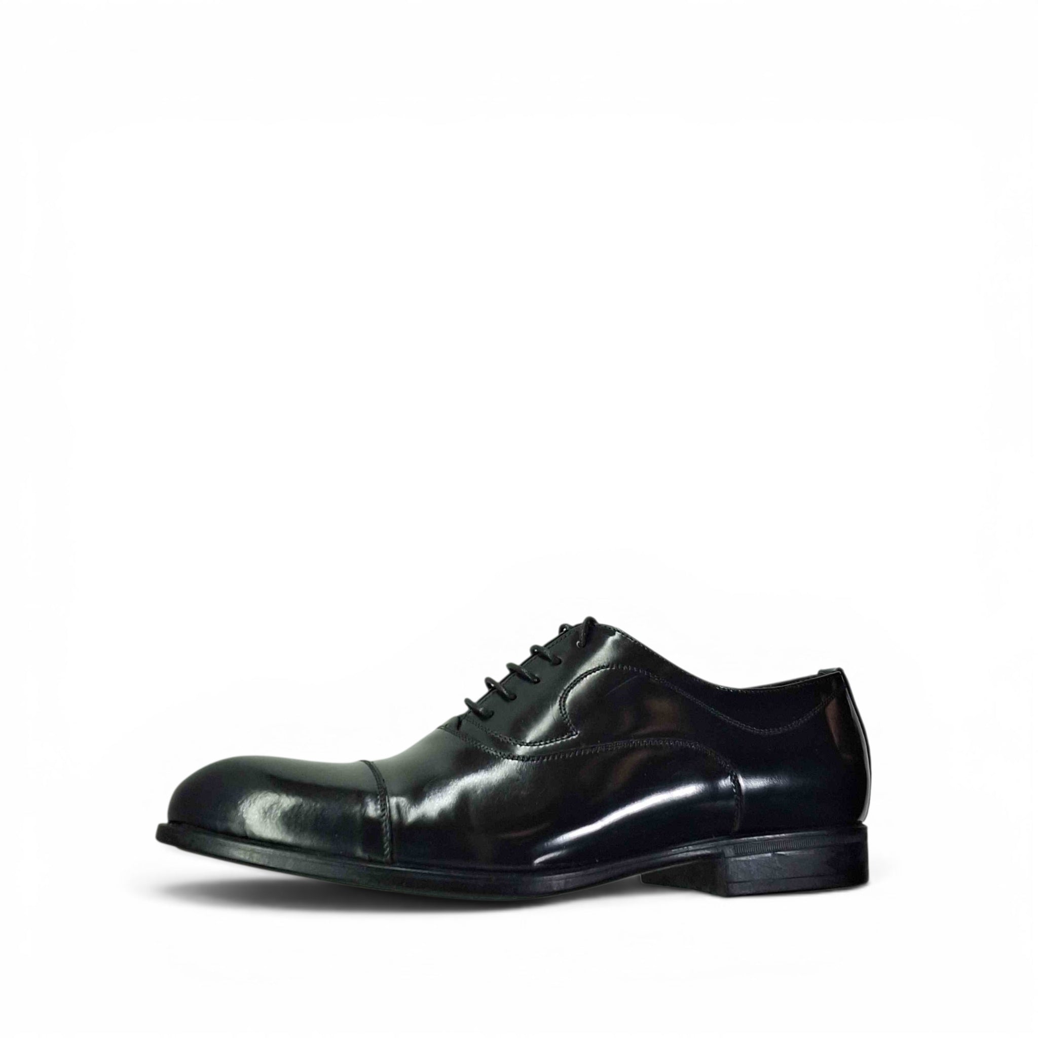 Exton Giovanni Scarpe eleganti stringate da Uomo – 1391 NERO