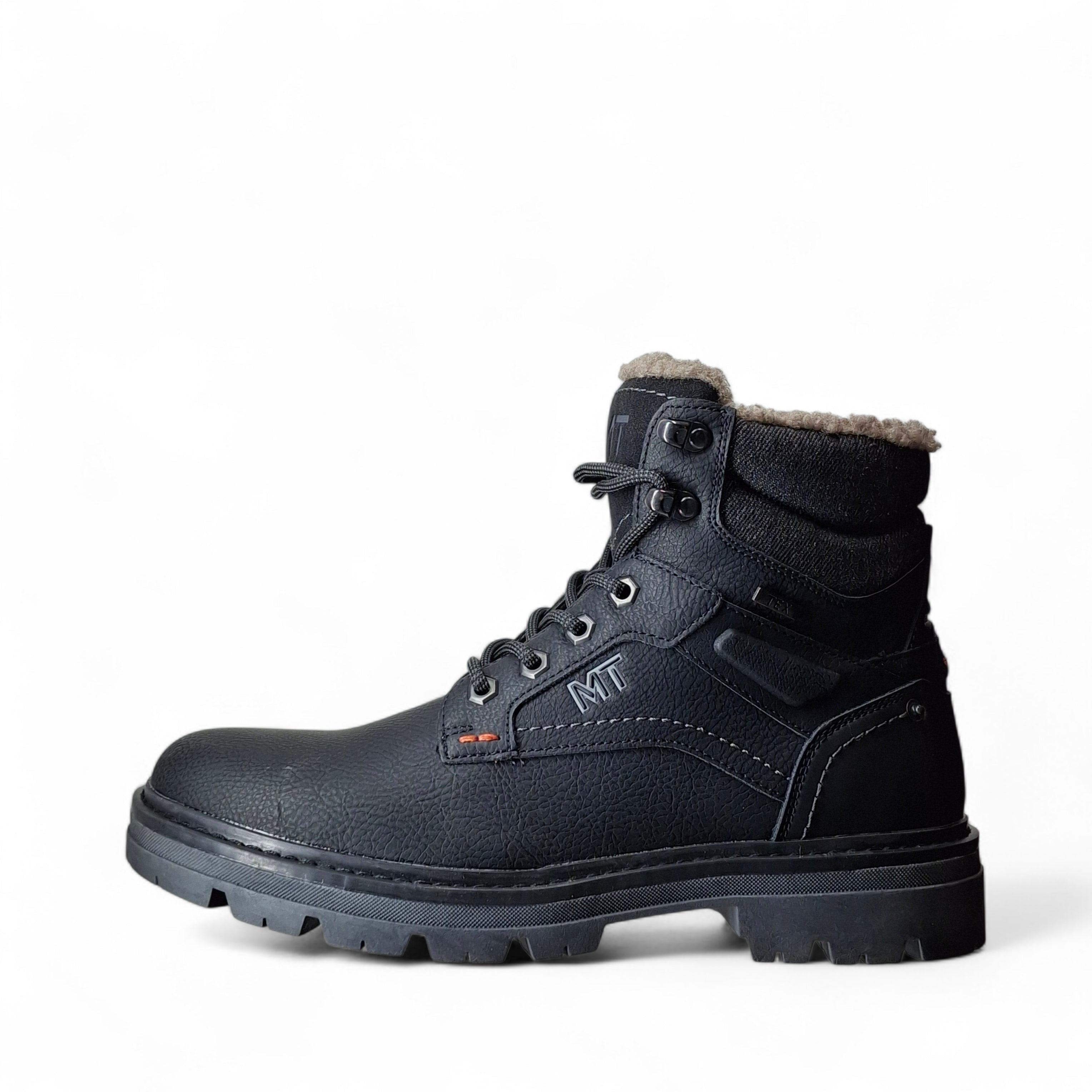 Marco Tozzi Stivaletti Stringati Michael da Uomo – Nero