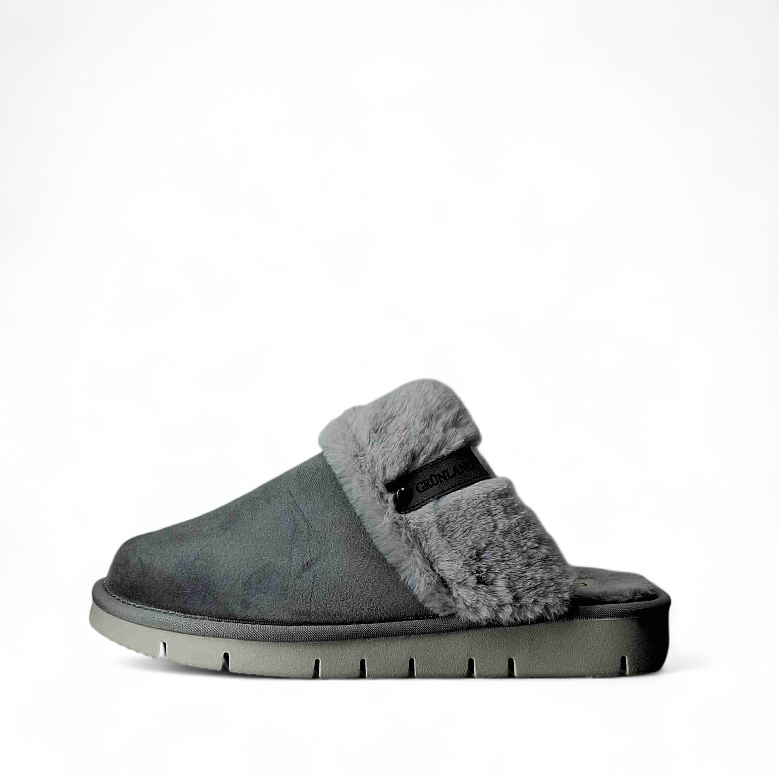 Grunland Pantofole Chiuse Ci da Donna – Grigio