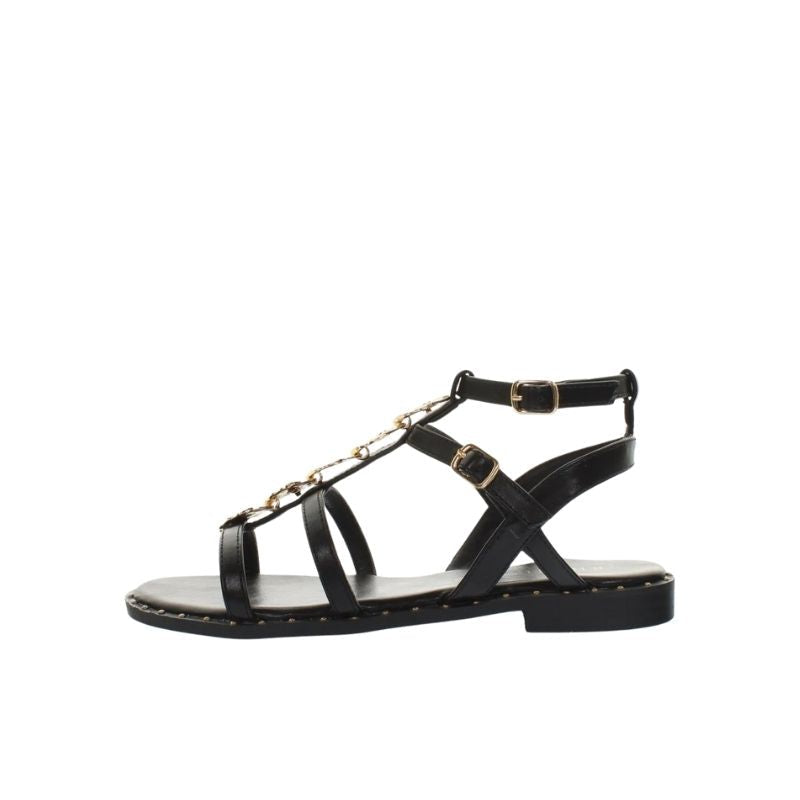 Kammi Sandali Bassi da Donna – Nero - 9246