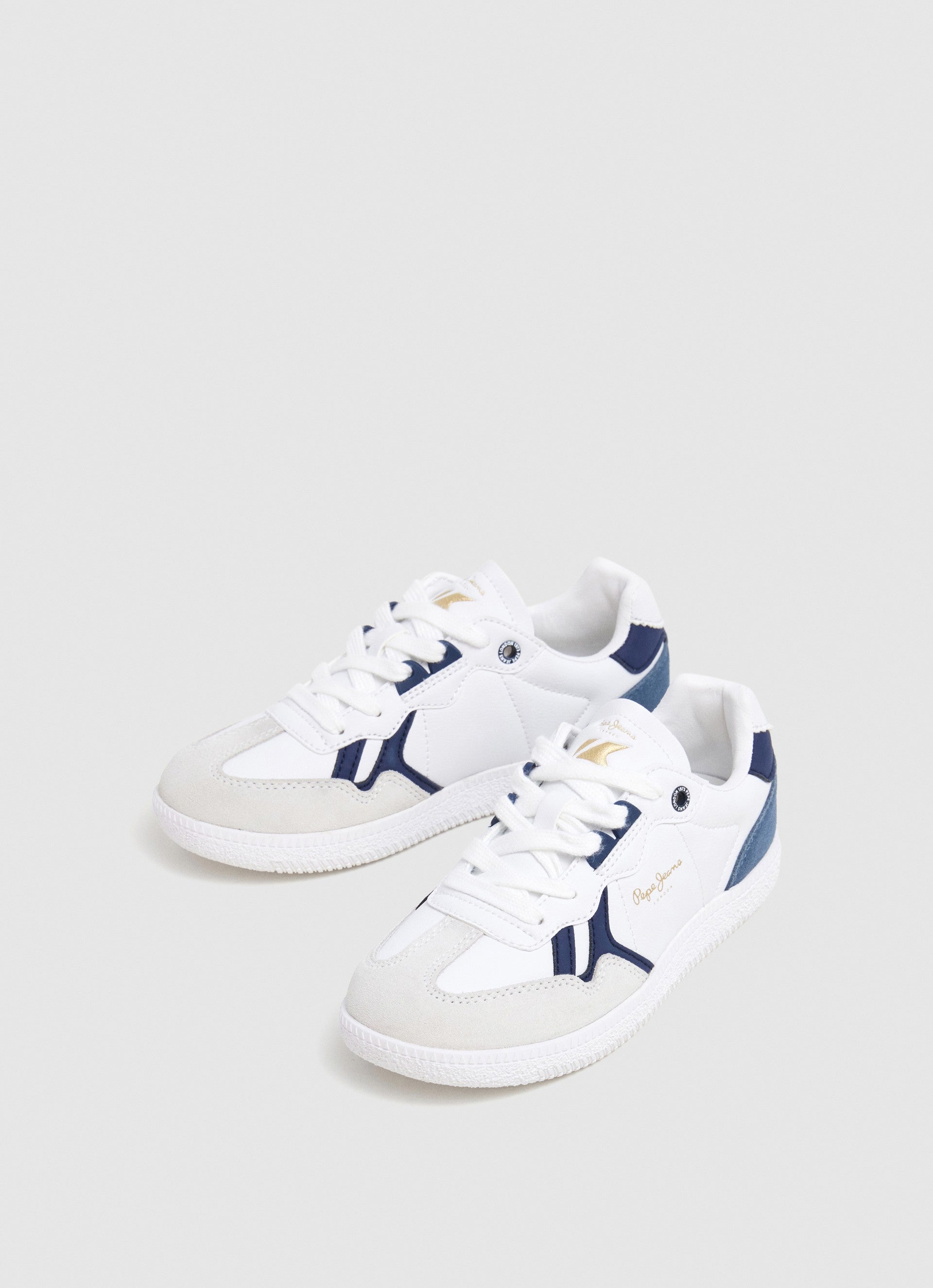 Pepe Jeans Ball Retro B Sneakers Basse da Bambino – Blu - PBS00007 595
