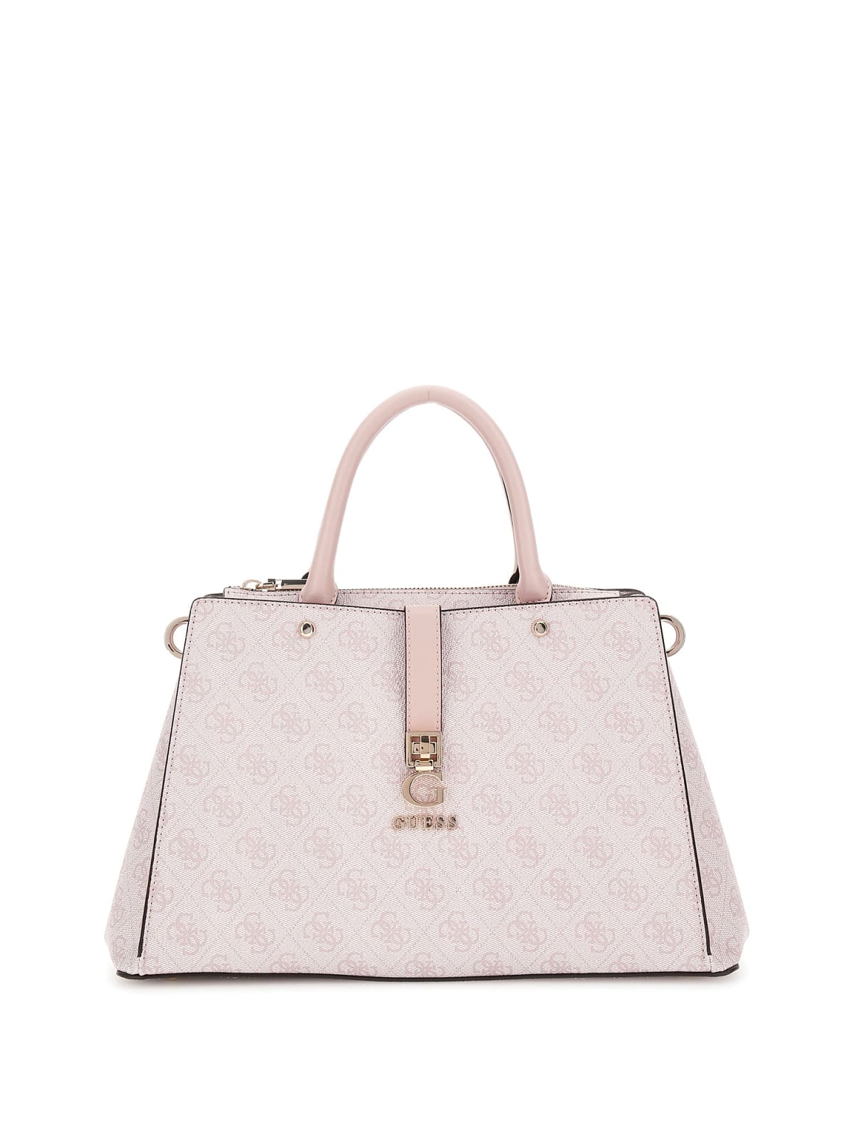 Guess Zamira Luxury Satchel Tracolla Media da Donna – Viola - HWSG9629060 OR
