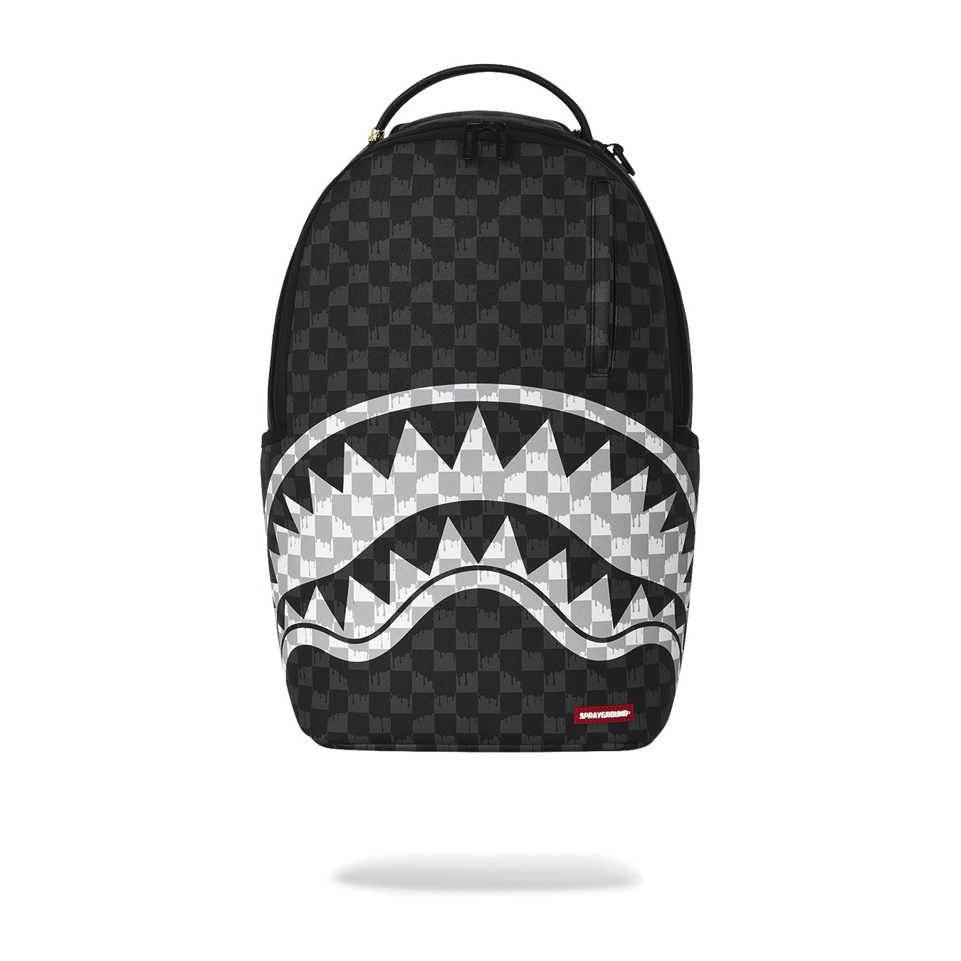 Sprayground Black and white drip check Zaini streetwear da Uomo – 910B8553NSZ