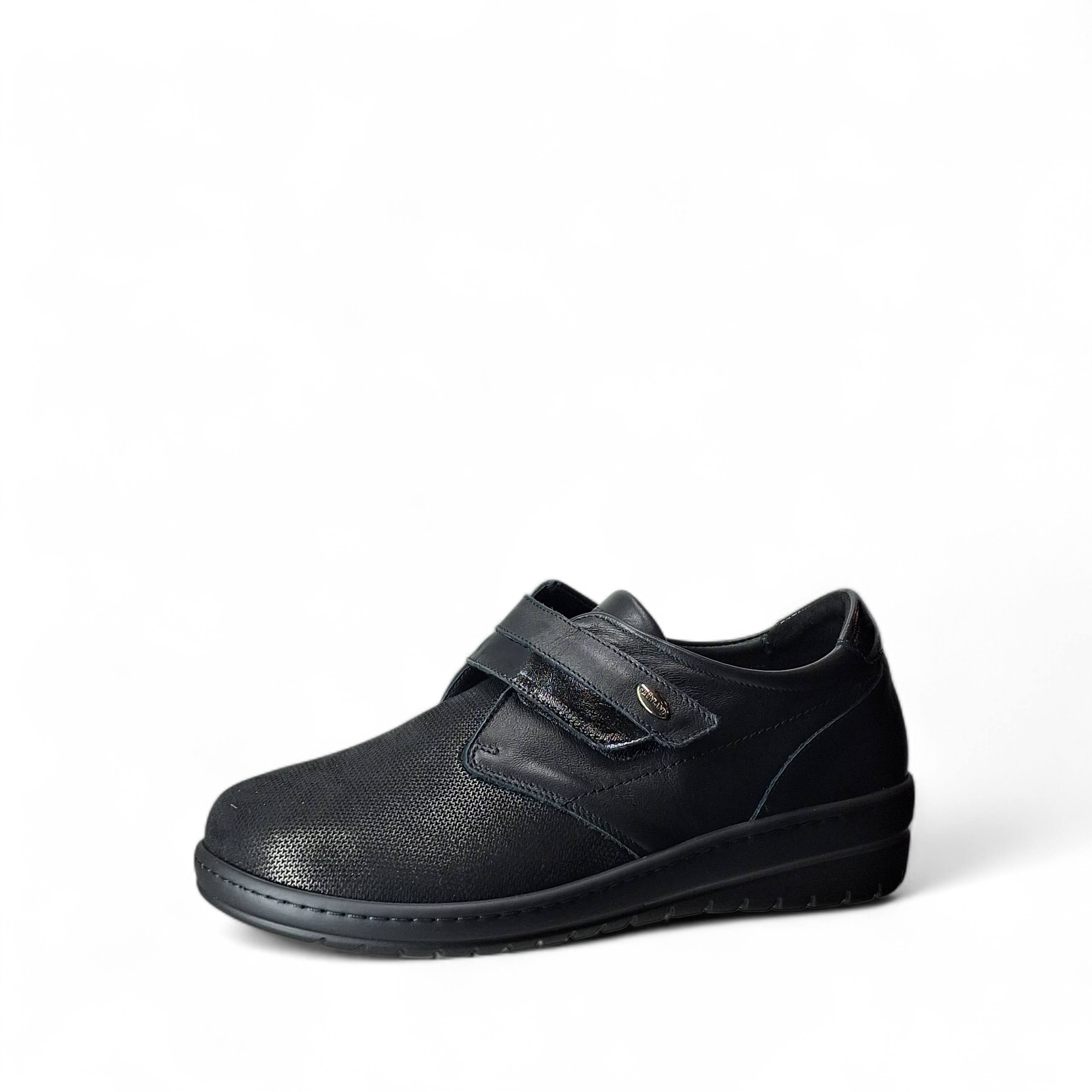 Grunland Scarpe Basse Senza Stringhe Sc da Donna – Nero