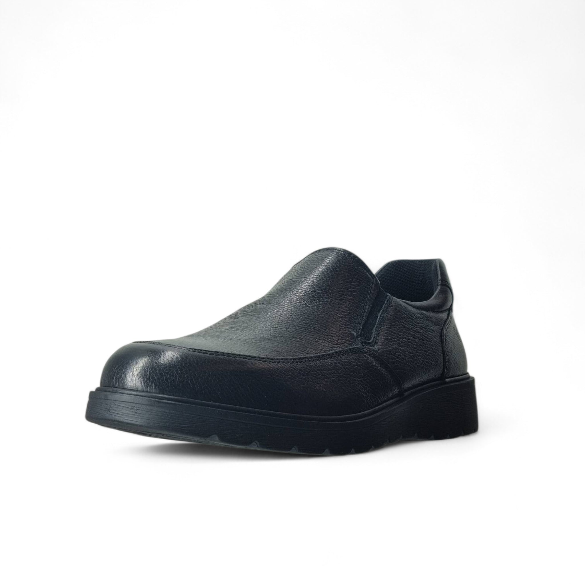 Valleverde Scarpe Basse Senza Stringhe Vj da Uomo – Nero