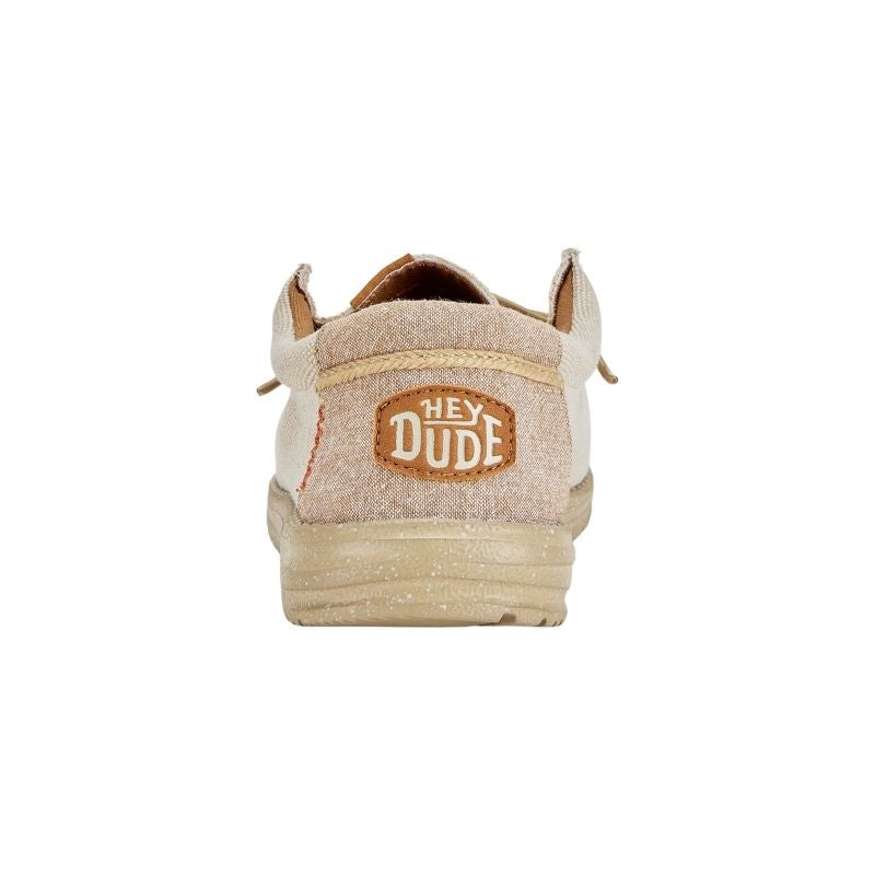 Dude Scarpe Basse Senza Stringhe Wally Coastline Jute da Uomo – Argento