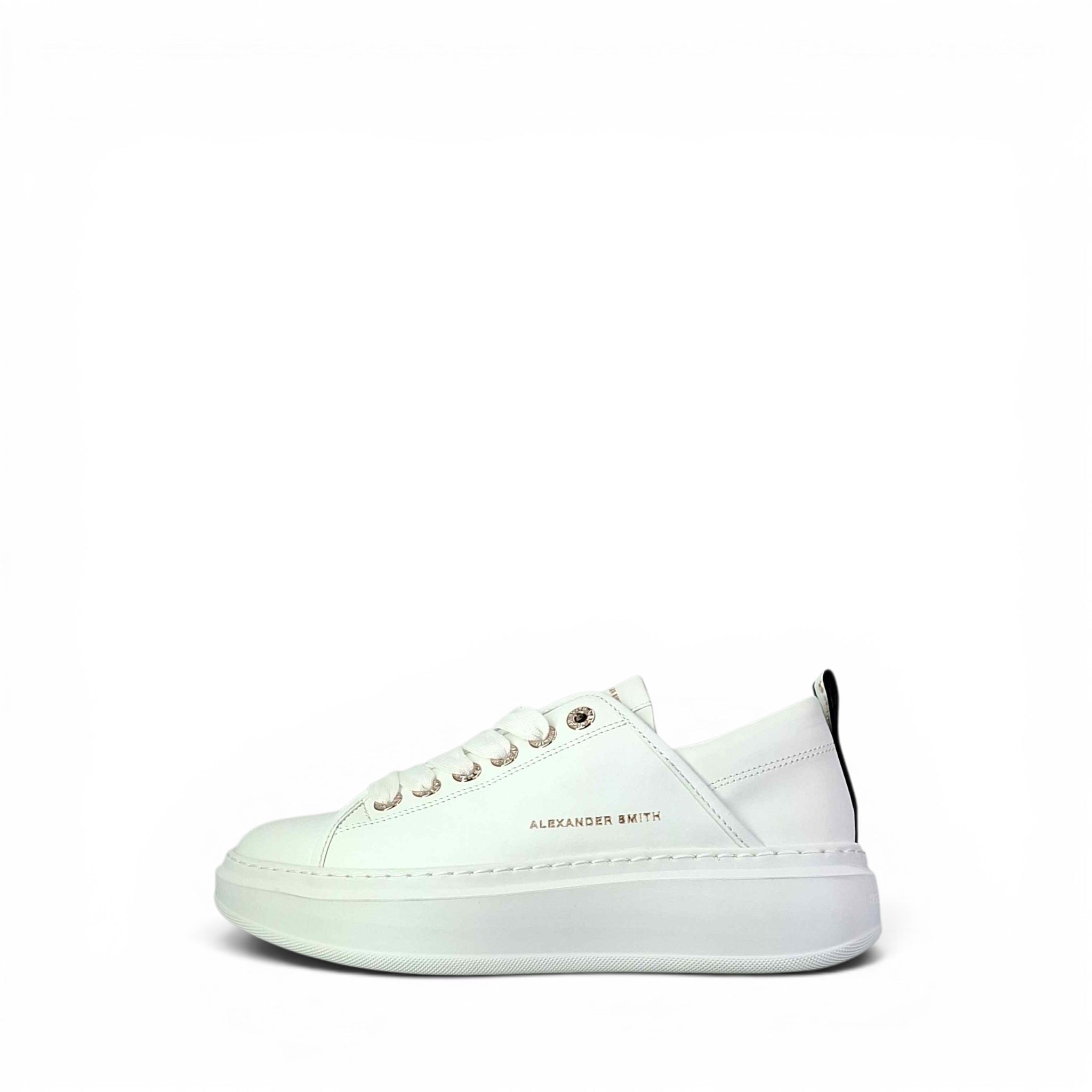 Alexander Smith Wembley Woman Total White Sneakers Basse da Donna – ASBBWYW 0003 TWT
