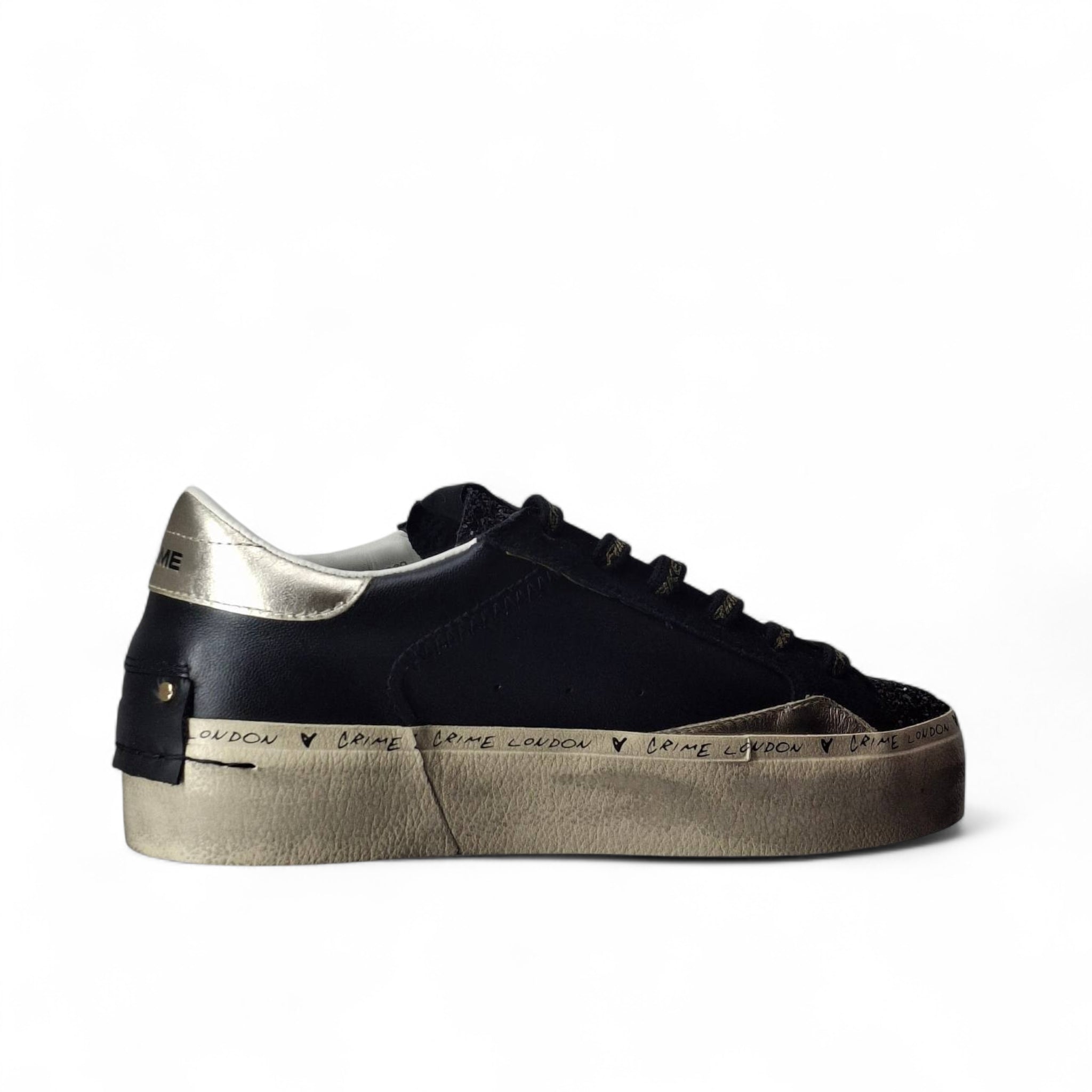 Crime London Sneakers Basse da Donna – Nero