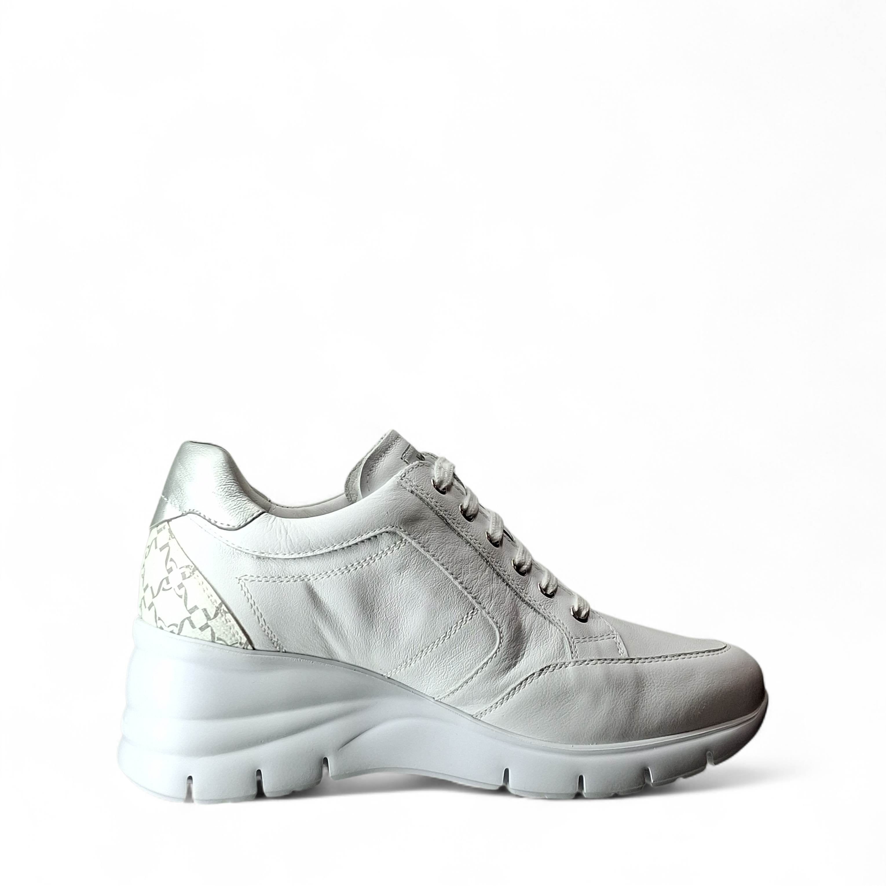 Nero Giardini Nadine Sneakers Basse da Donna – Bianco - E615221 D 707