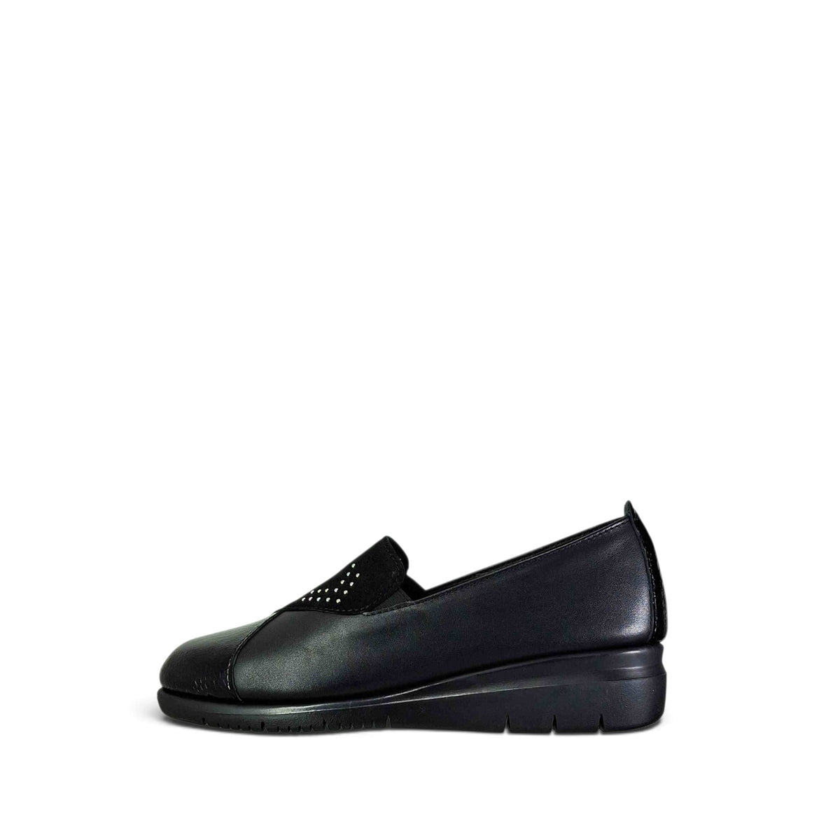 Grunland Rysa Scarpe Basse Senza Stringhe da Donna – SC632925RYSA NERO
