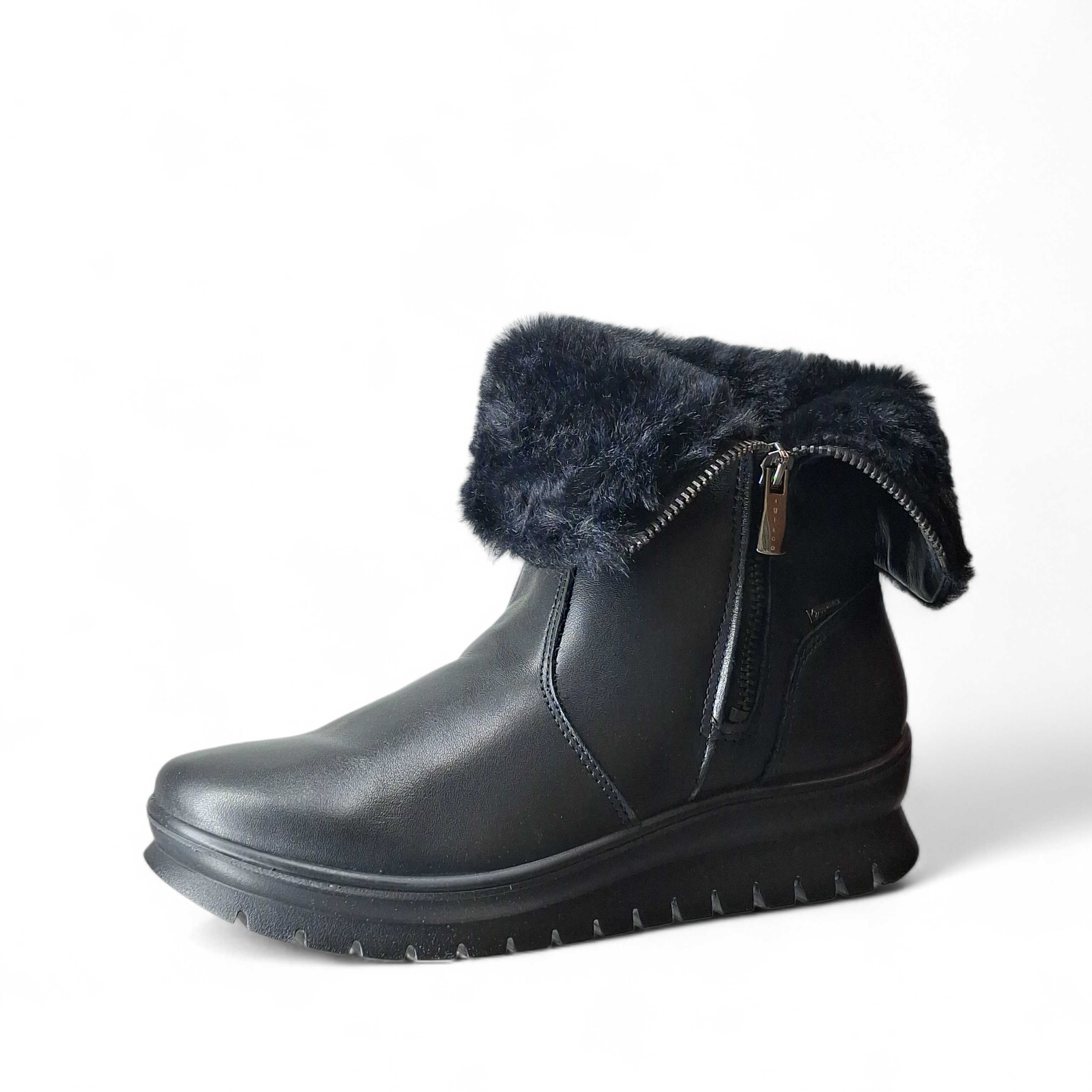 Igi&Co Stivaletti con Pelo Kia Gtx da Donna – Nero