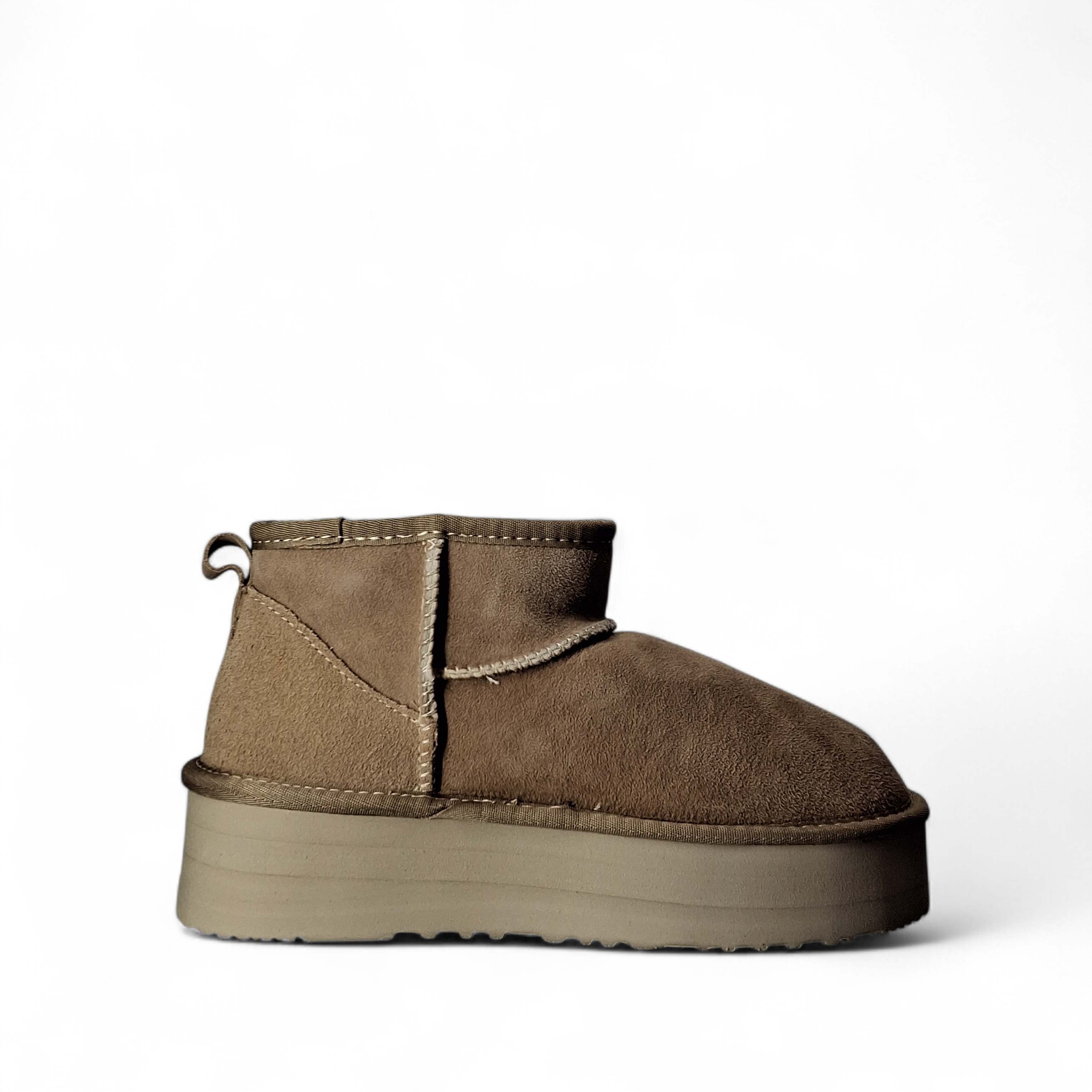 Kharisma Simpra Stivaletti con Pelo da Donna – Beige - 1773_01_S