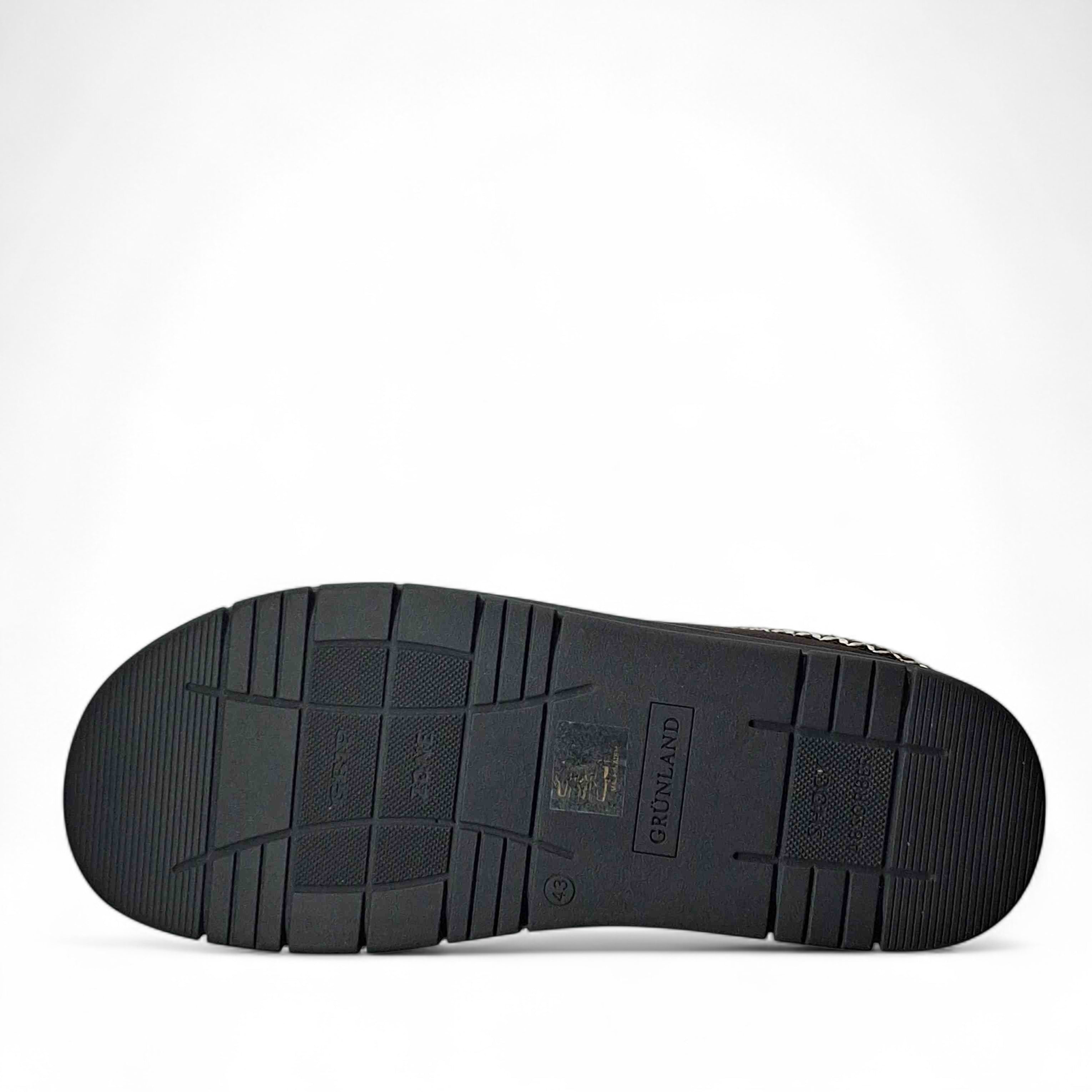 Grunland Ci Pantofole Chiuse da Uomo – Testa di Moro - CI3080G7EONE TDM