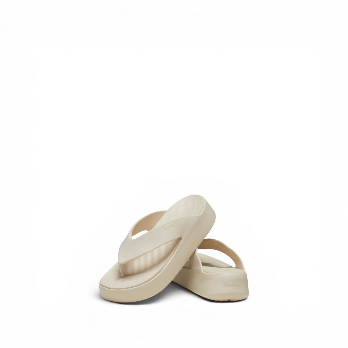 Crocs Getaway Platform Flip W Infradito In Gomma da Donna – 209410 STUCCO