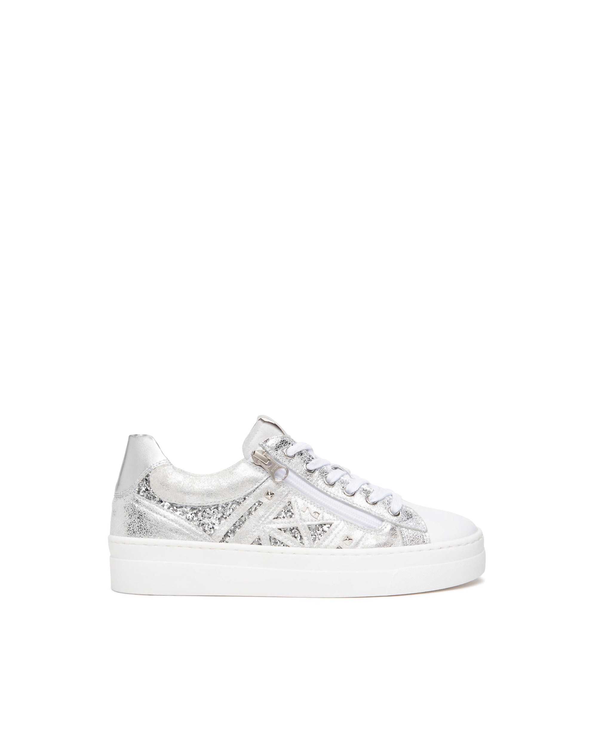 Nero Giardini Sneakers Basse da Donna – Argento