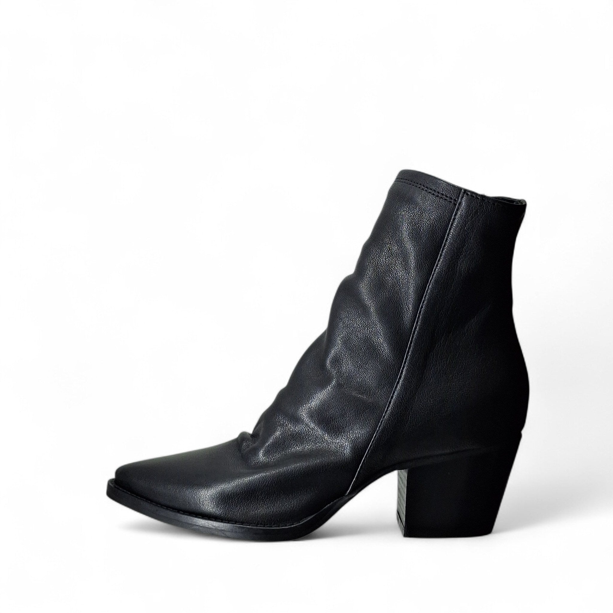 Kammi Livia Stivaletti Texani da Donna – Nero - LIVIA-01