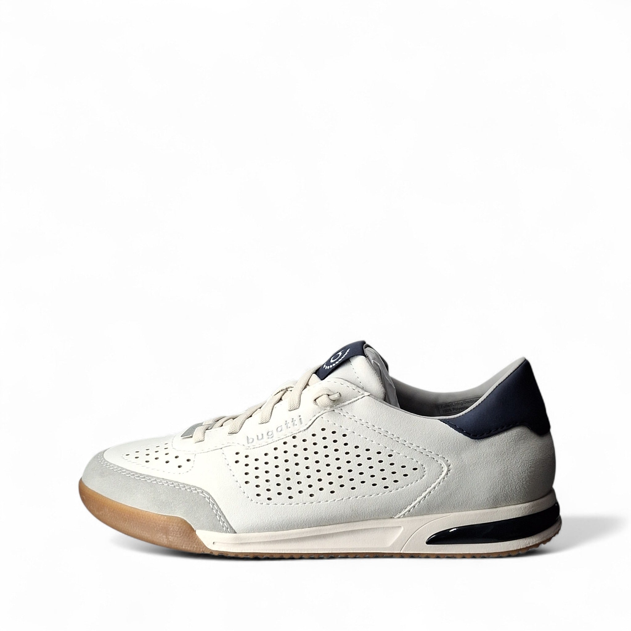 Bugatti Shoes Synthetic Scarpe Basse Stringate da Uomo – Panna