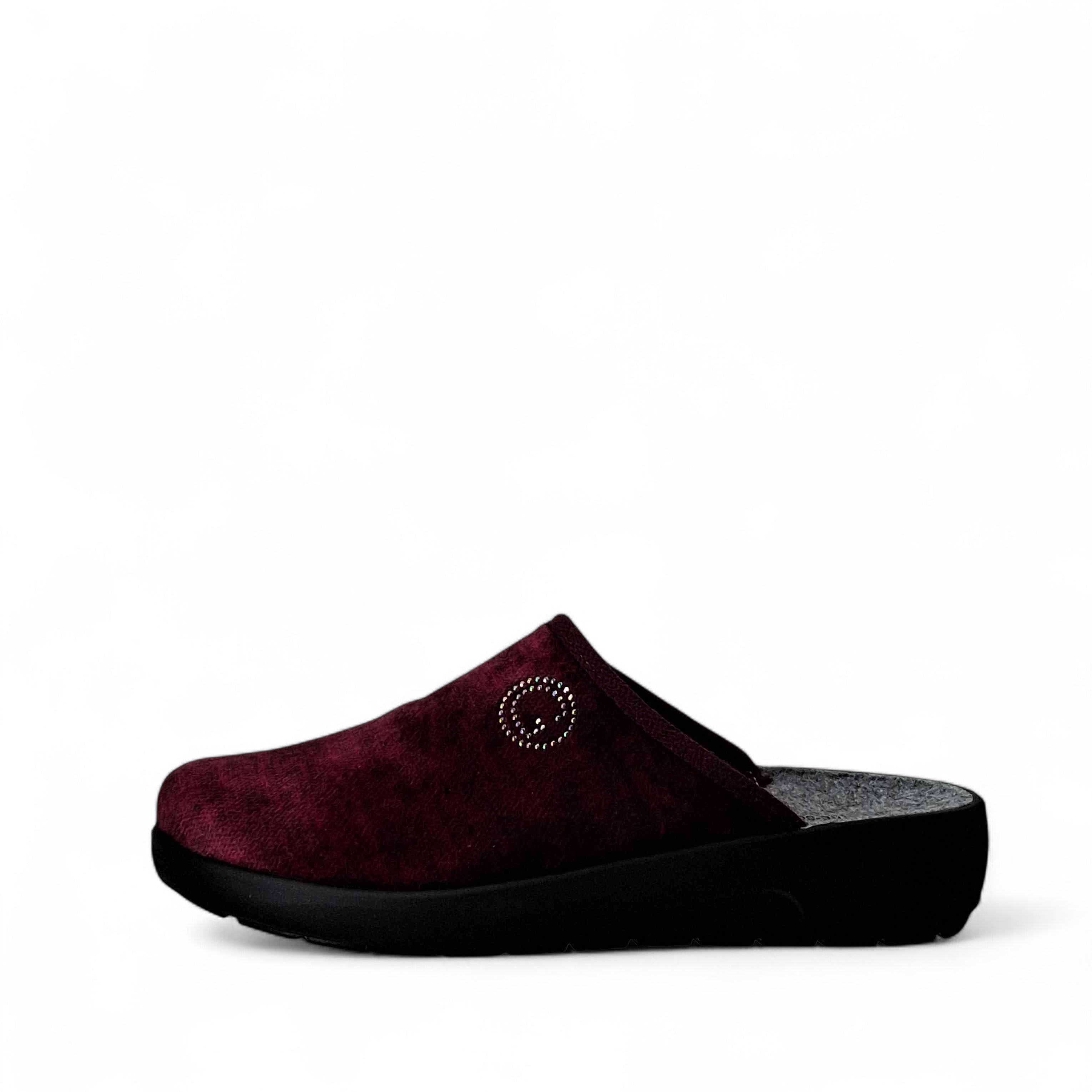 Grunland Pantofole Chiuse Ci da Donna – Bordeaux