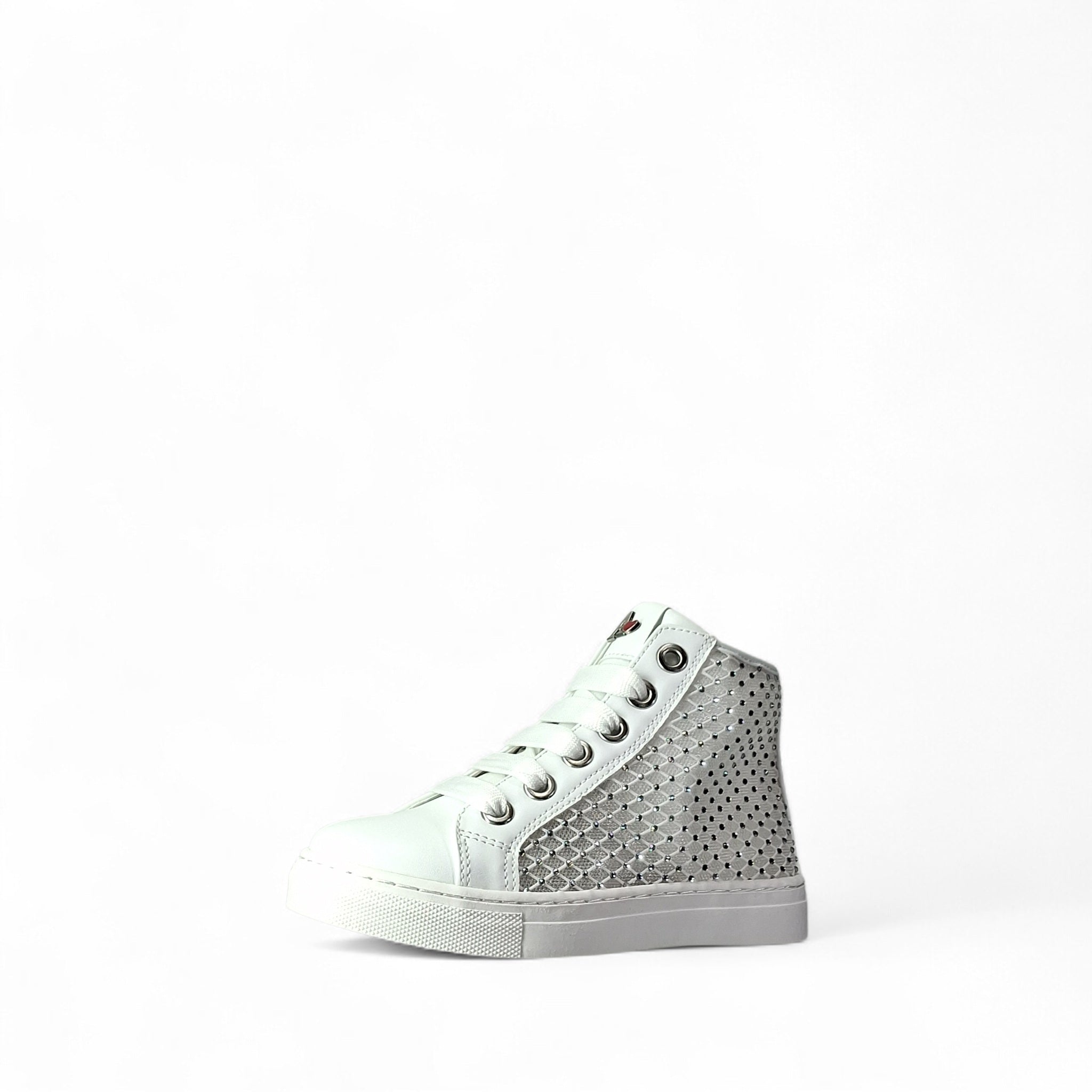 Asso Butter Y Scarpe Casual Alte da Bambina – Bianco - AG-17805