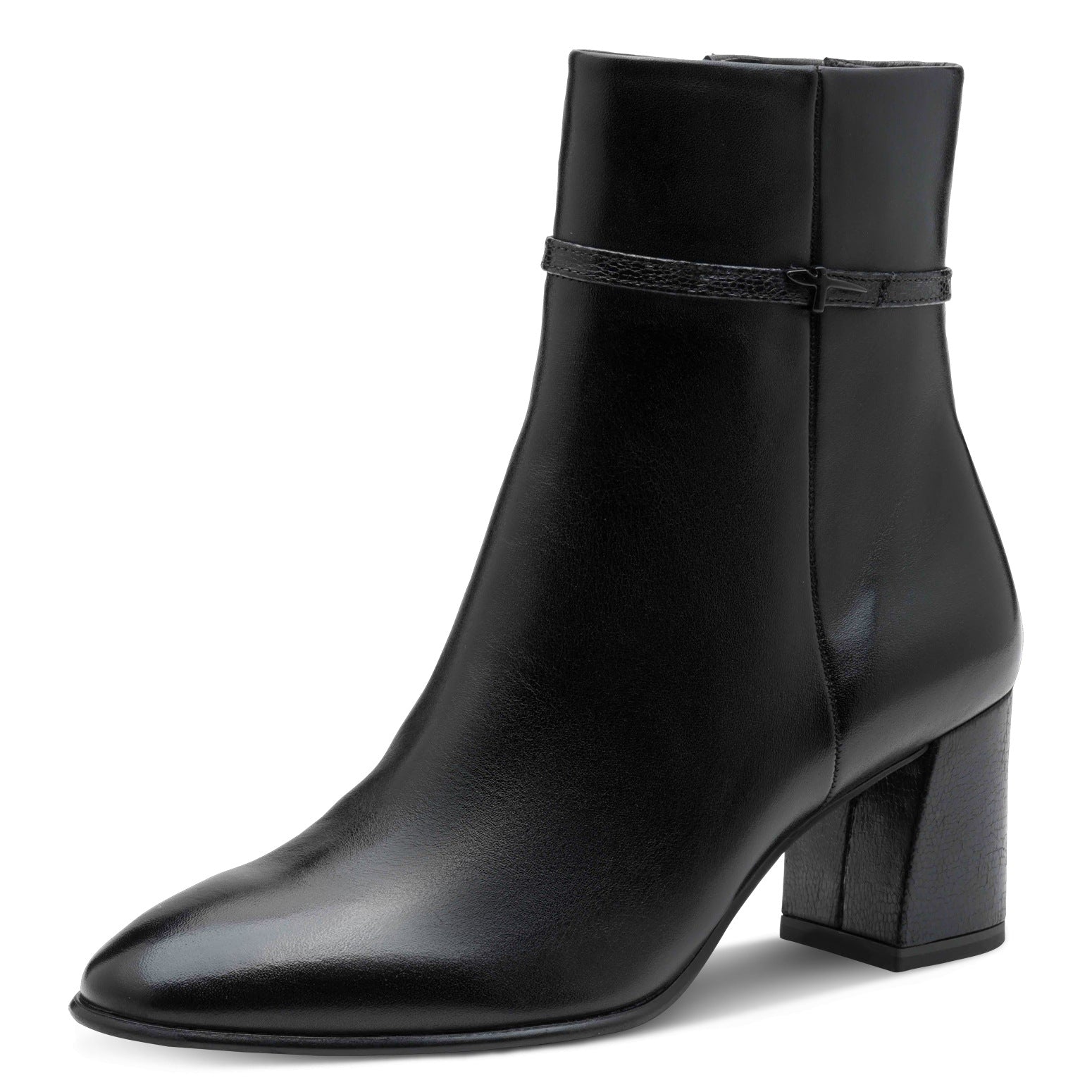 Tamaris Stivaletti a Punta con Tacco da Donna – Nero - 1-25336-43-098