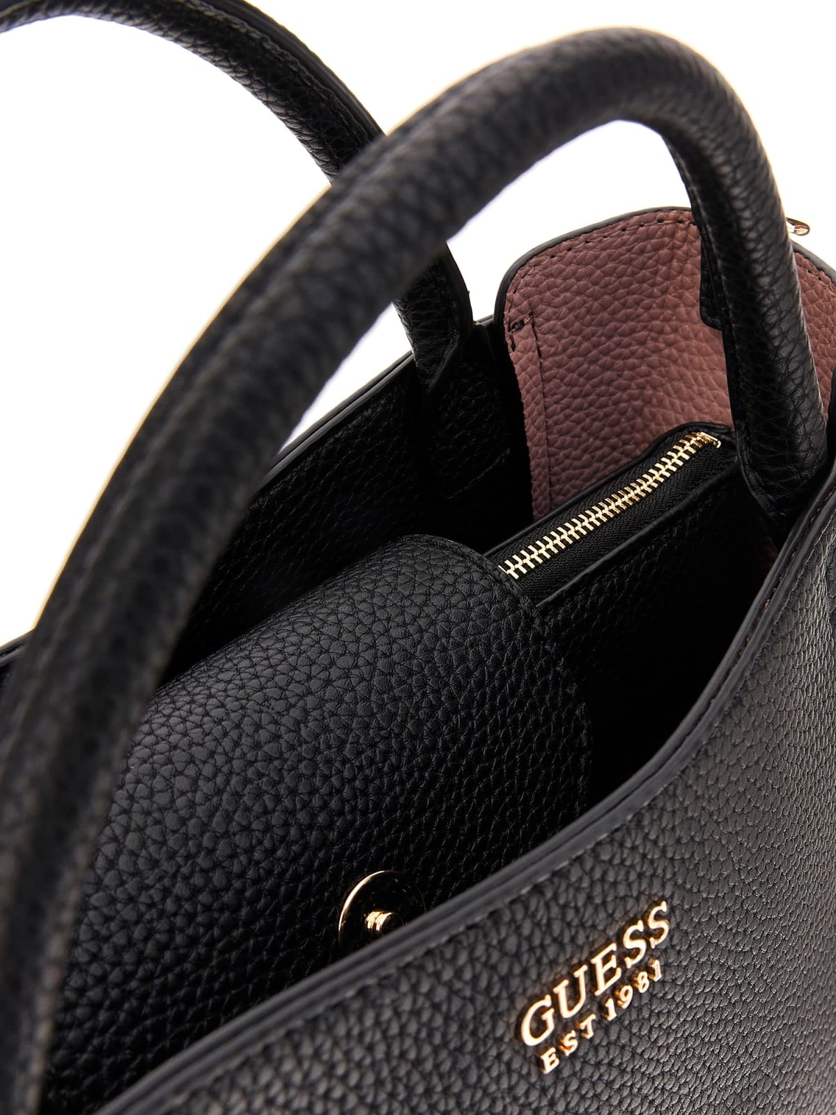 Guess Brenton sml girlfriend satchel Shopping strutturate da Donna – HWPG9648050 BL