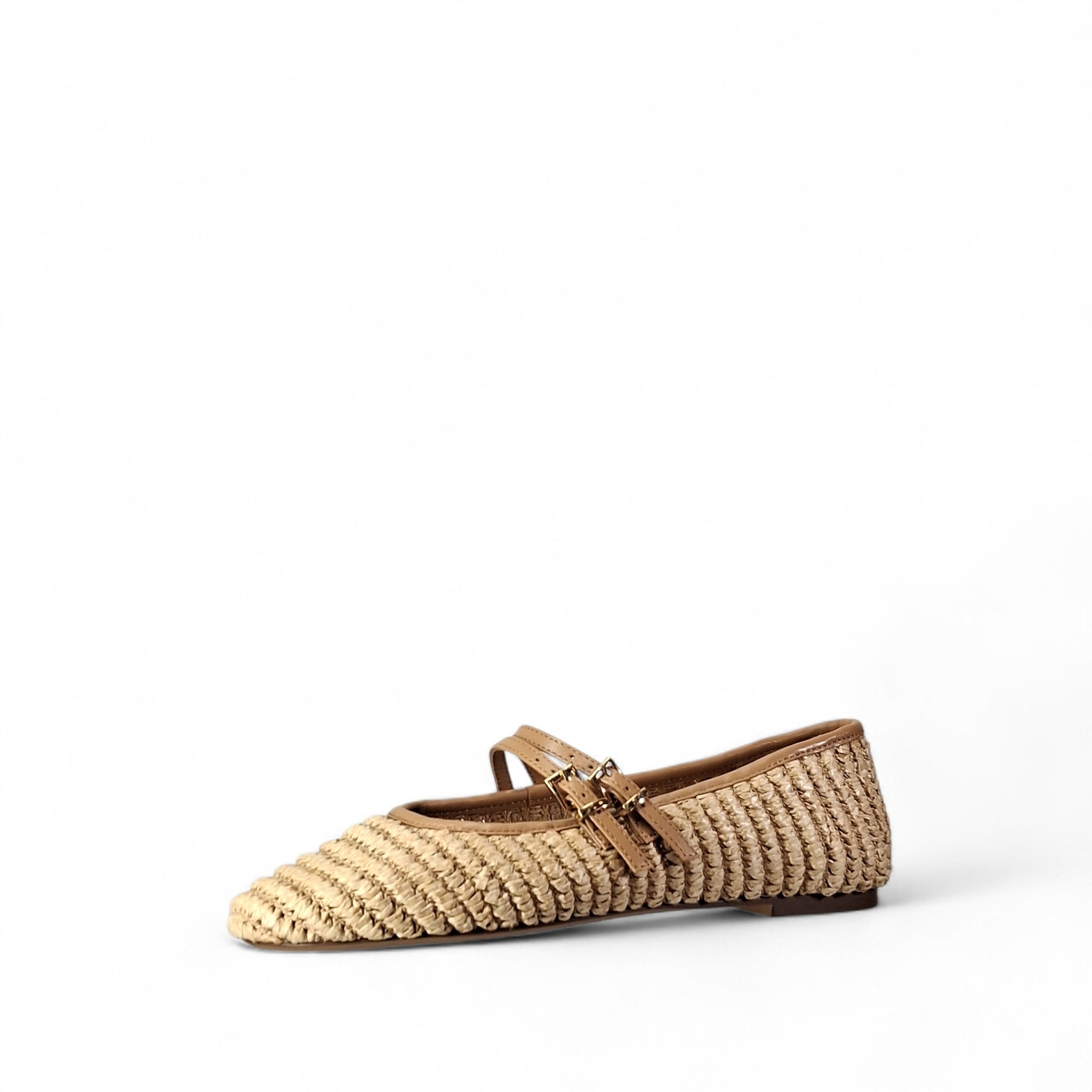 Mormora Matilde Scarpe Basse Senza Stringhe da Donna – Rafia - 25548-22_01