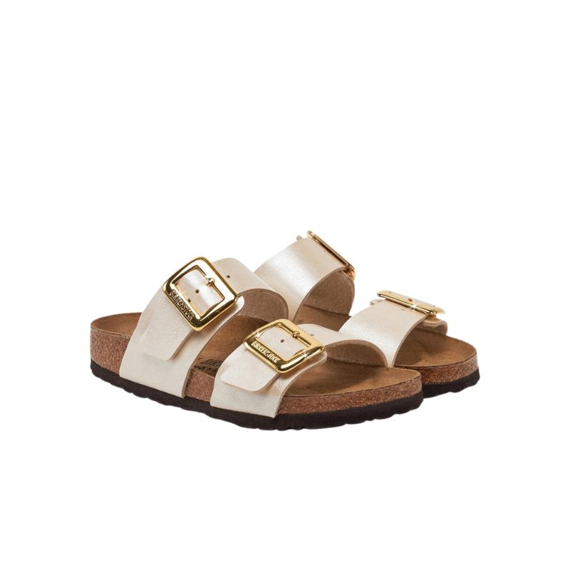 Birkenstock Ciabatte Basse Sydney da Donna – Bianco