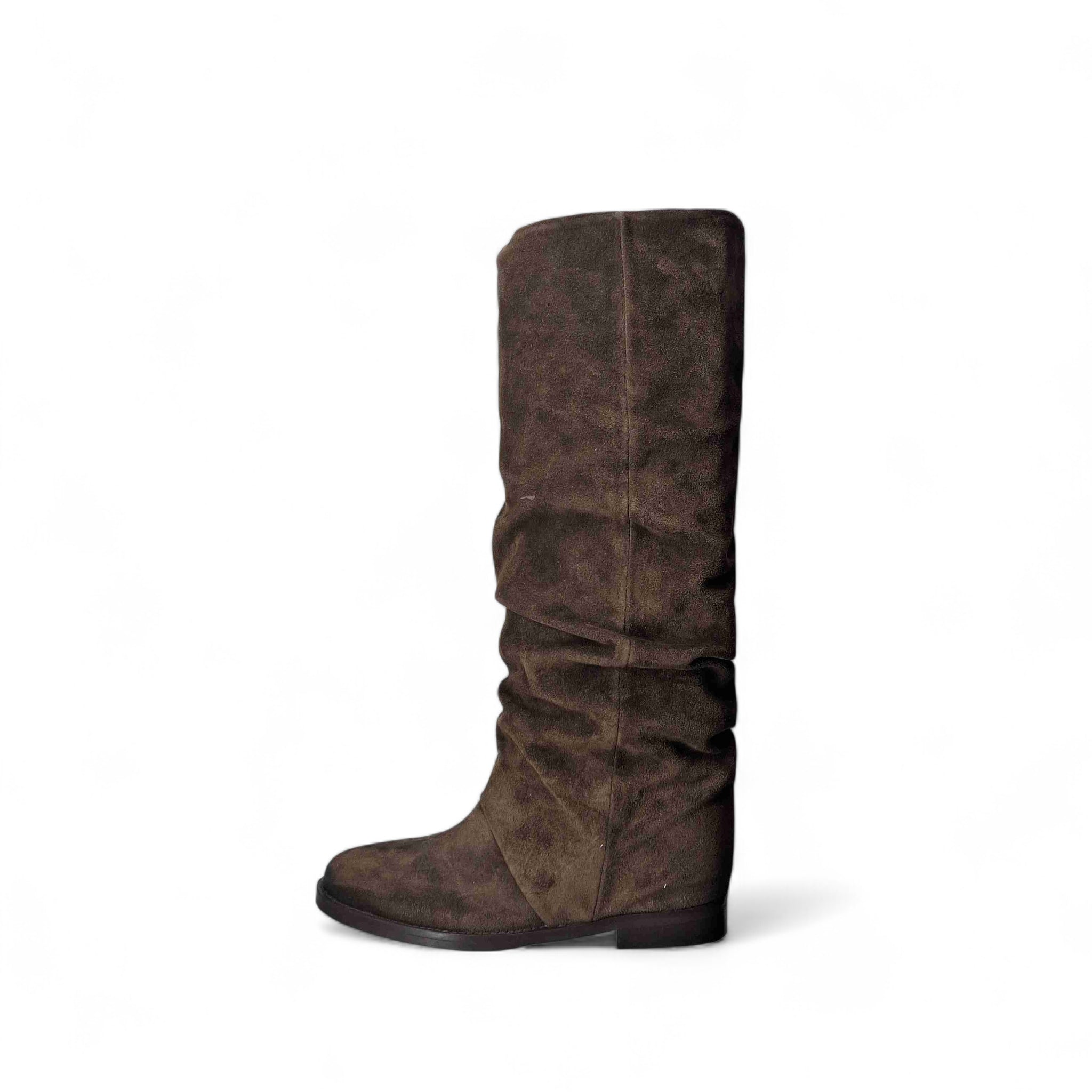 Kammi Stivali senza Tacco da Donna – Moro