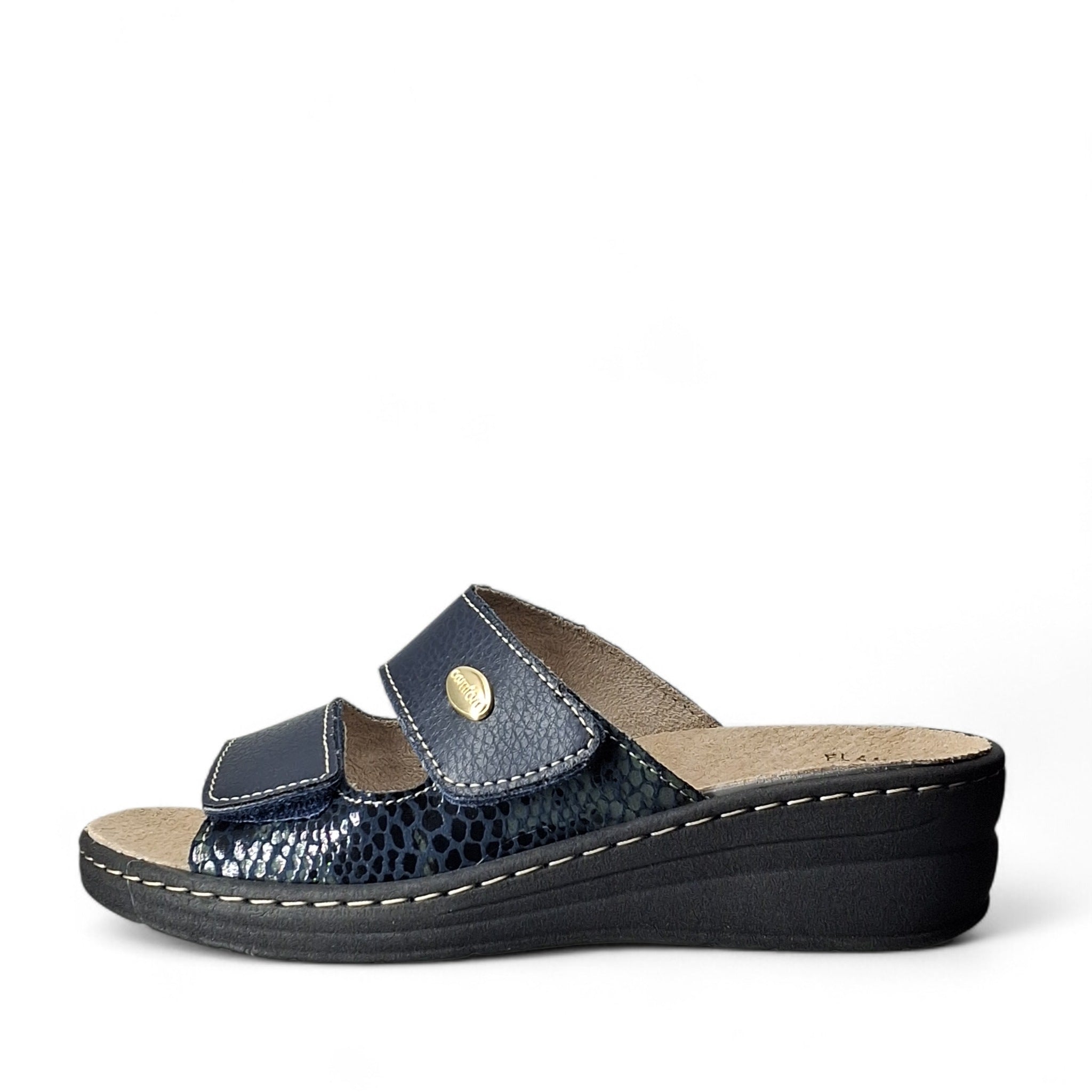 3Rose Ciabatta Estraibile da Donna – Blu - 180 BLU