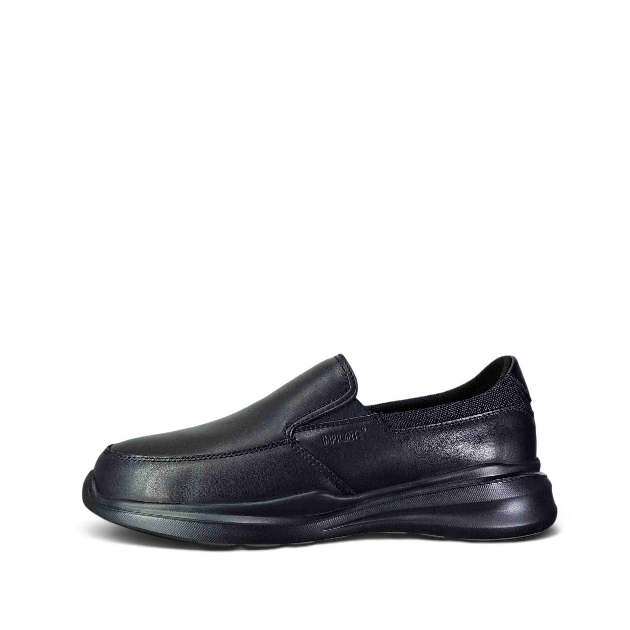 Impronte San polo slip on black Scarpe basse senza stringhe da Uomo – IM62081A-062