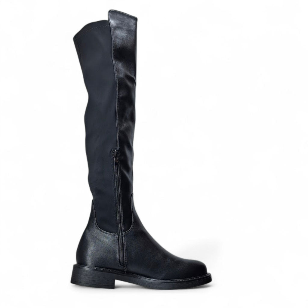 Galia Stivali senza Tacco da Donna – Nero