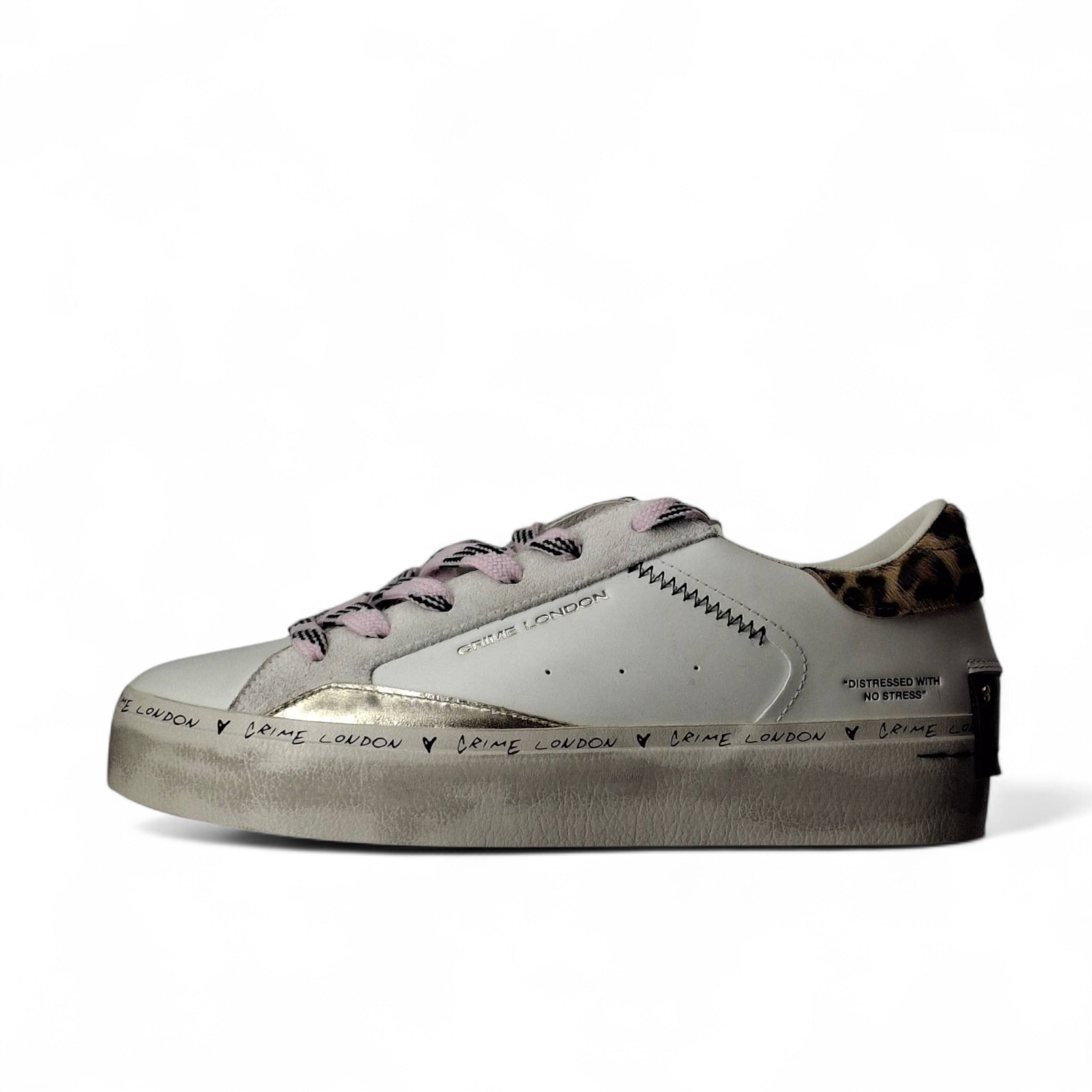 Crime London Sneakers Basse da Donna – Bianco